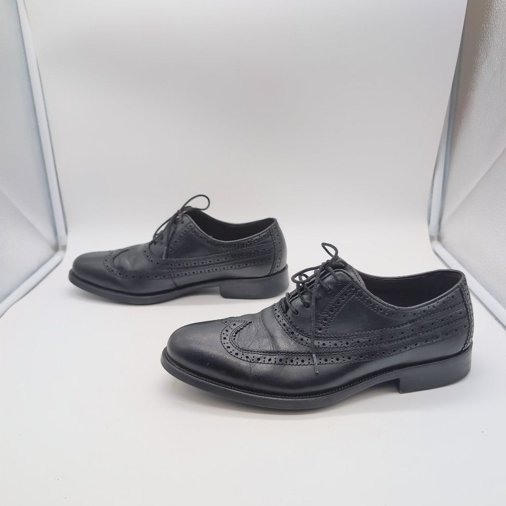 Johnston & Murphy Johnston And Murphy Sz 8.5 Black Sheepskin Leather Duvall O Size US 9.5 / EU 42-43 - 4 Thumbnail