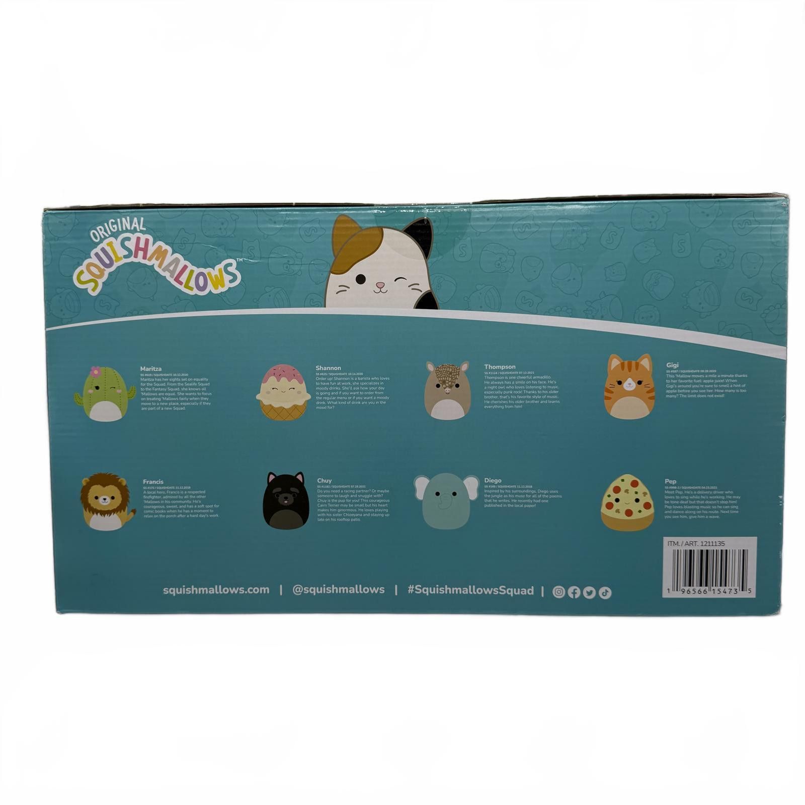 Other Squishmallows 5" 8 Pack Size ONE SIZE - 2 Thumbnail