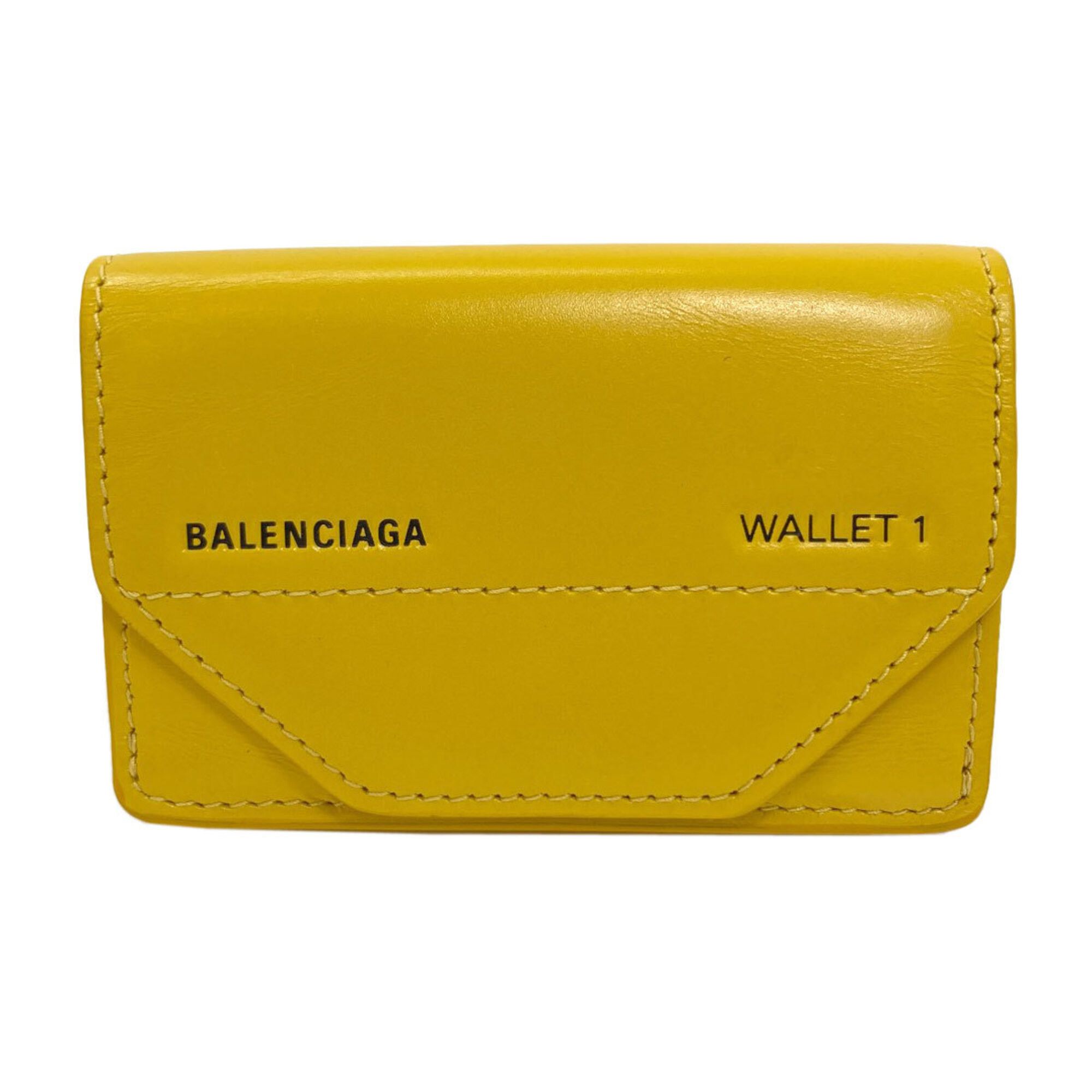 Balenciaga Balenciaga 529098 Tri-fold Wallet Bi-fold Leather Women's BALENCIAGA Size ONE SIZE - 1 Thumbnail