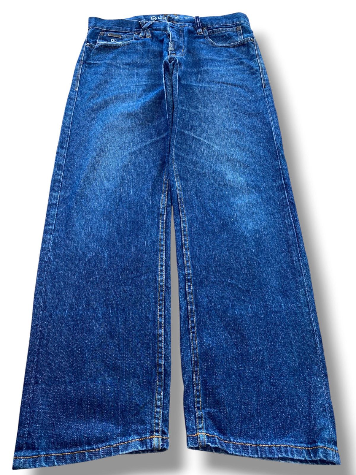 LRG LR Geans Blue Wash Style Straight Leg Jeans Size US 34 / EU 50 - 1 Thumbnail