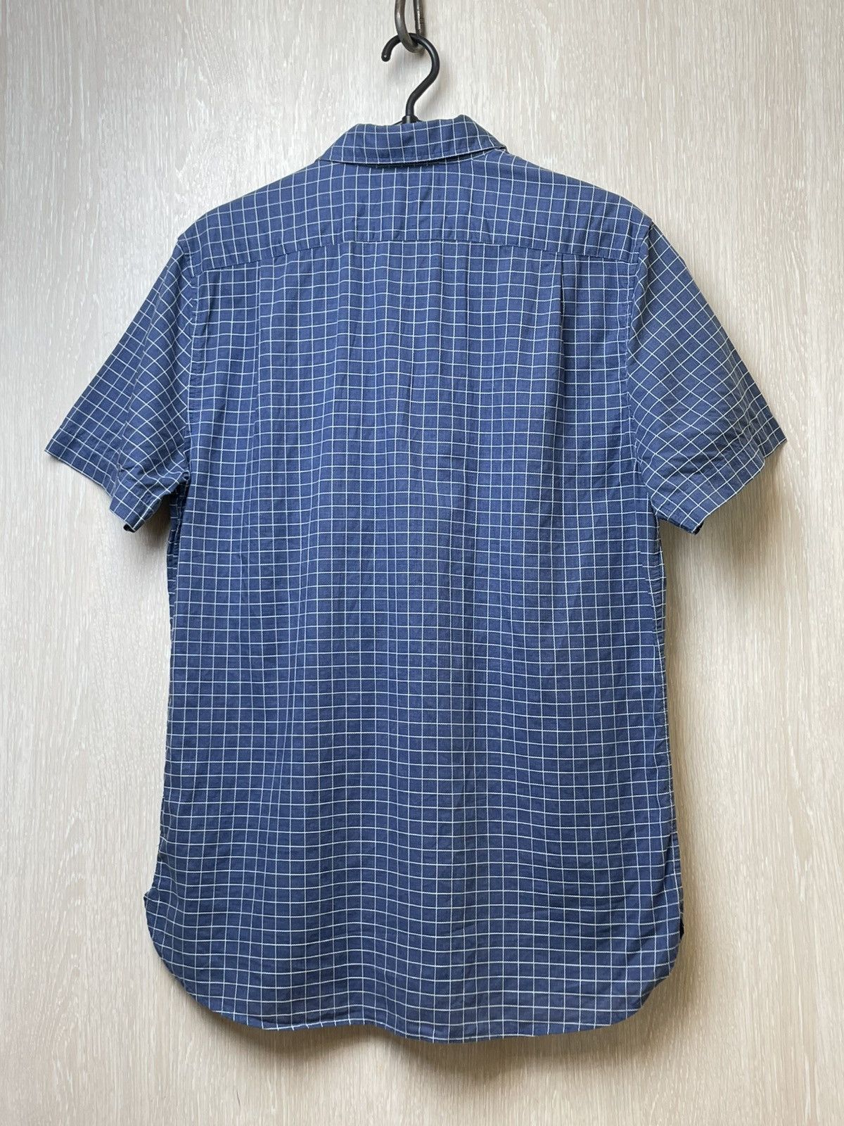 Lacoste Lacoste Shirt Short Sleeve Check Blue Size US M / EU 48-50 / 2 - 7 Thumbnail