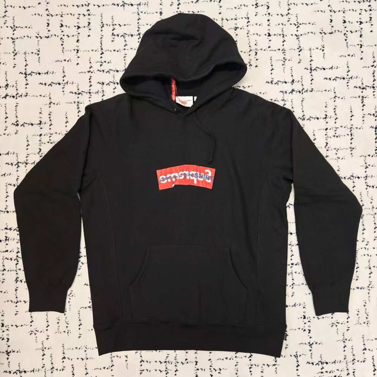 Supreme Supreme CDG Box Logo Hooded Sweatshirt SS17 Size US M / EU 48-50 / 2 - 1 Thumbnail