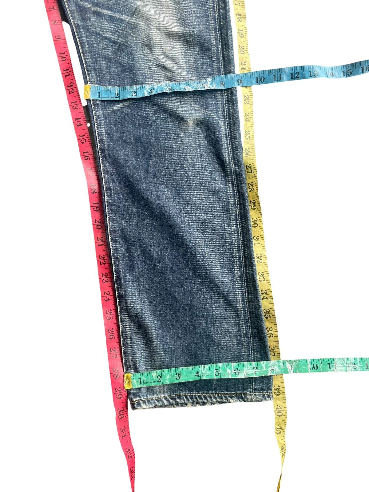 Japanese Brand Red Card Japan Denim Size US 32 / EU 48 - 12 Thumbnail