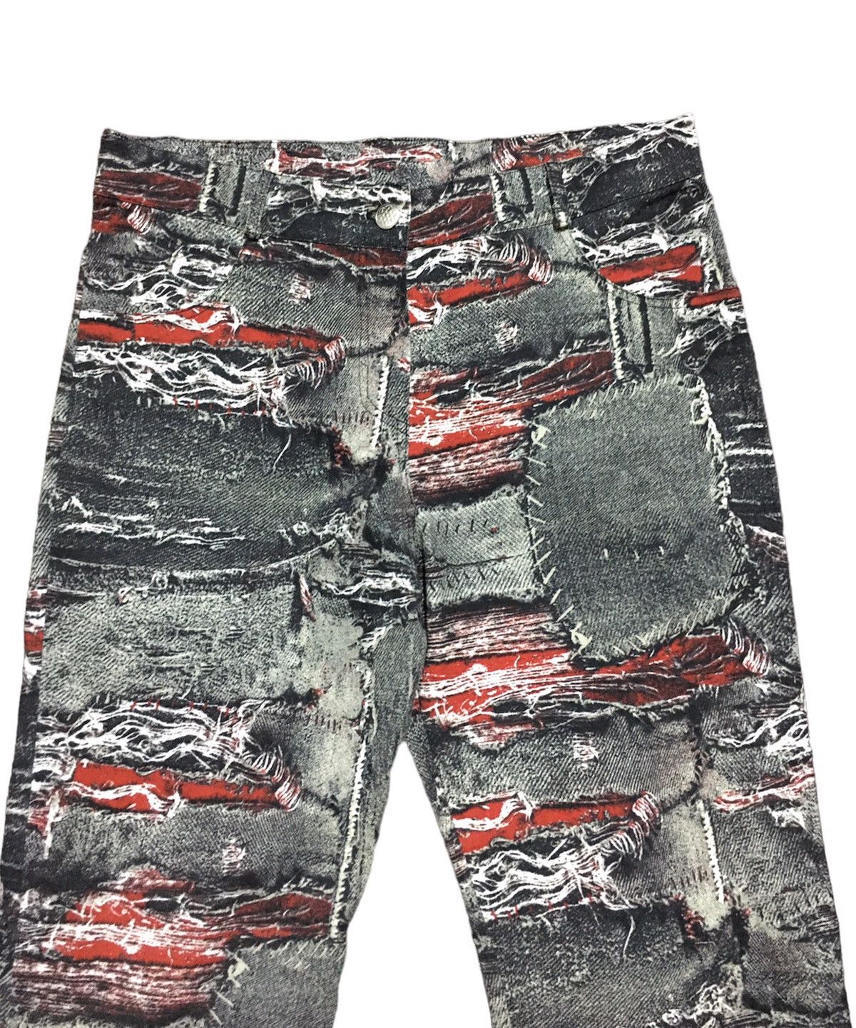 Japanese Brand 💥ACC OFFERS💥 Flare Maille Demoiselle Print ifsixlgbstyle Size US 29 - 2 Thumbnail