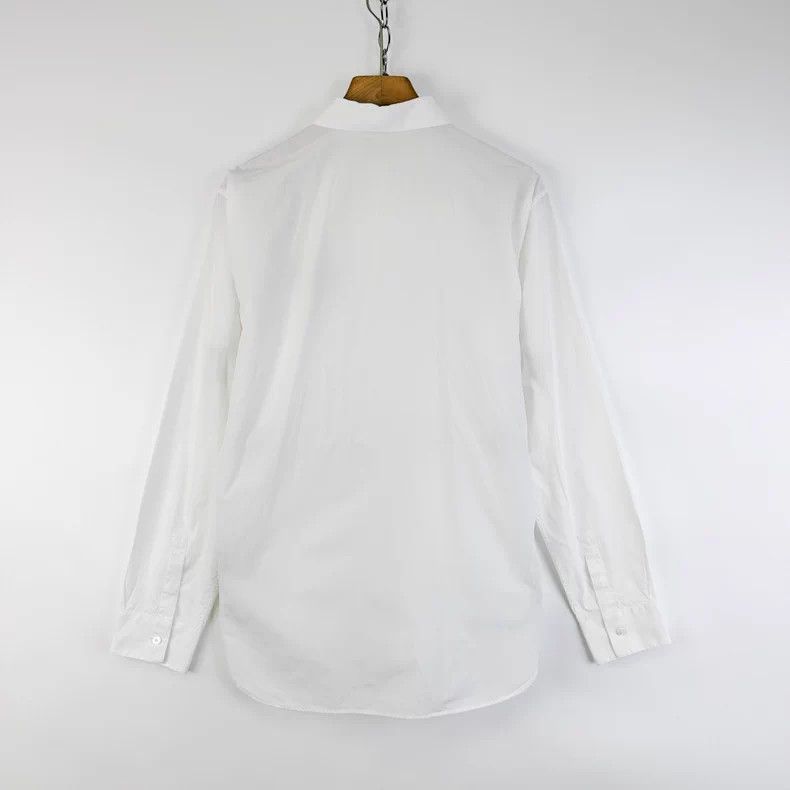 Dior Dior White chest pin embroidery logo long-sleeved shirt Size US XS / EU 42 / 0 - 2 Thumbnail