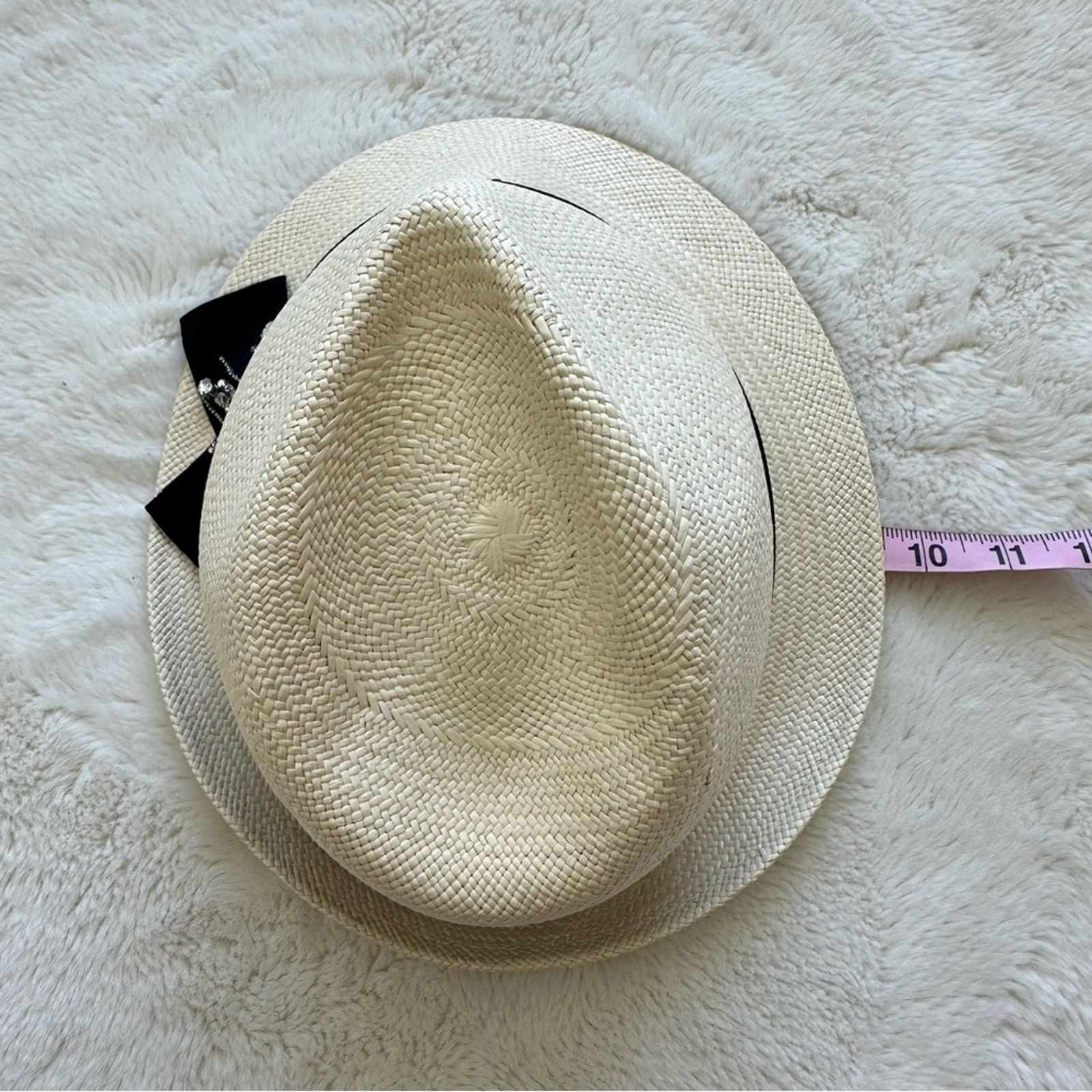 Brunello Cucinelli NEW!!! Brunello Cucinelli Fedora Hat with Brooch $1795 Size ONE SIZE - 6 Thumbnail