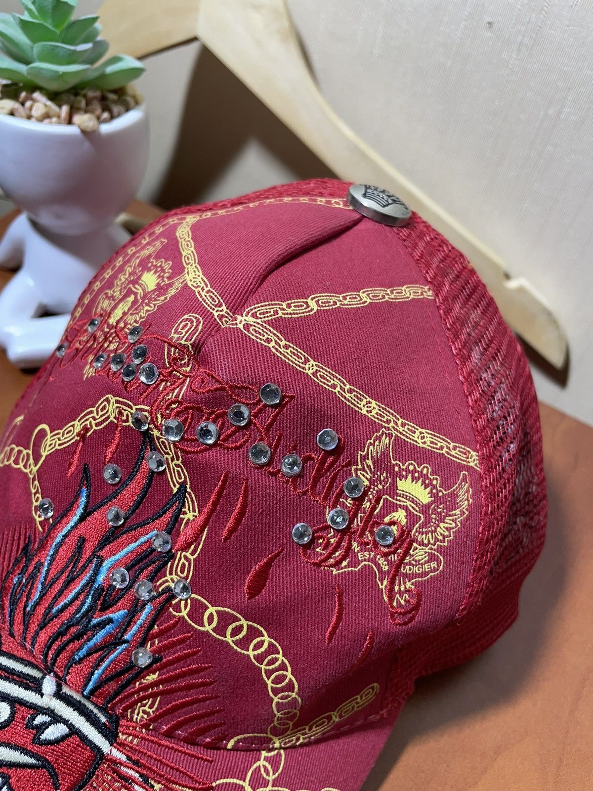 Christian Audigier × Ed Hardy × Vintage Christian Audiger vintage japanese cap Size ONE SIZE - 5 Thumbnail