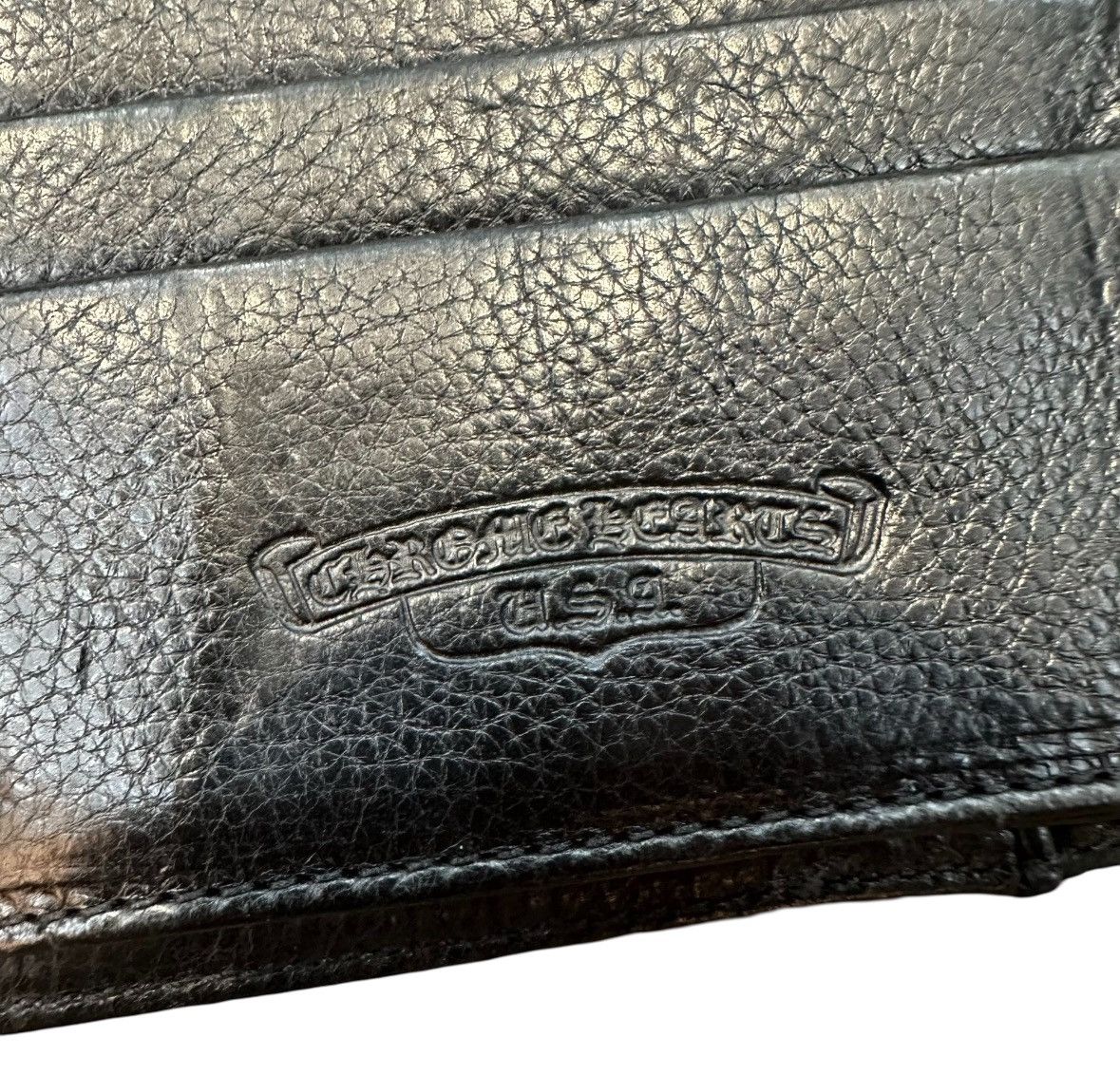 Chrome Hearts Fleur button trifold large wallet Size ONE SIZE - 4 Thumbnail