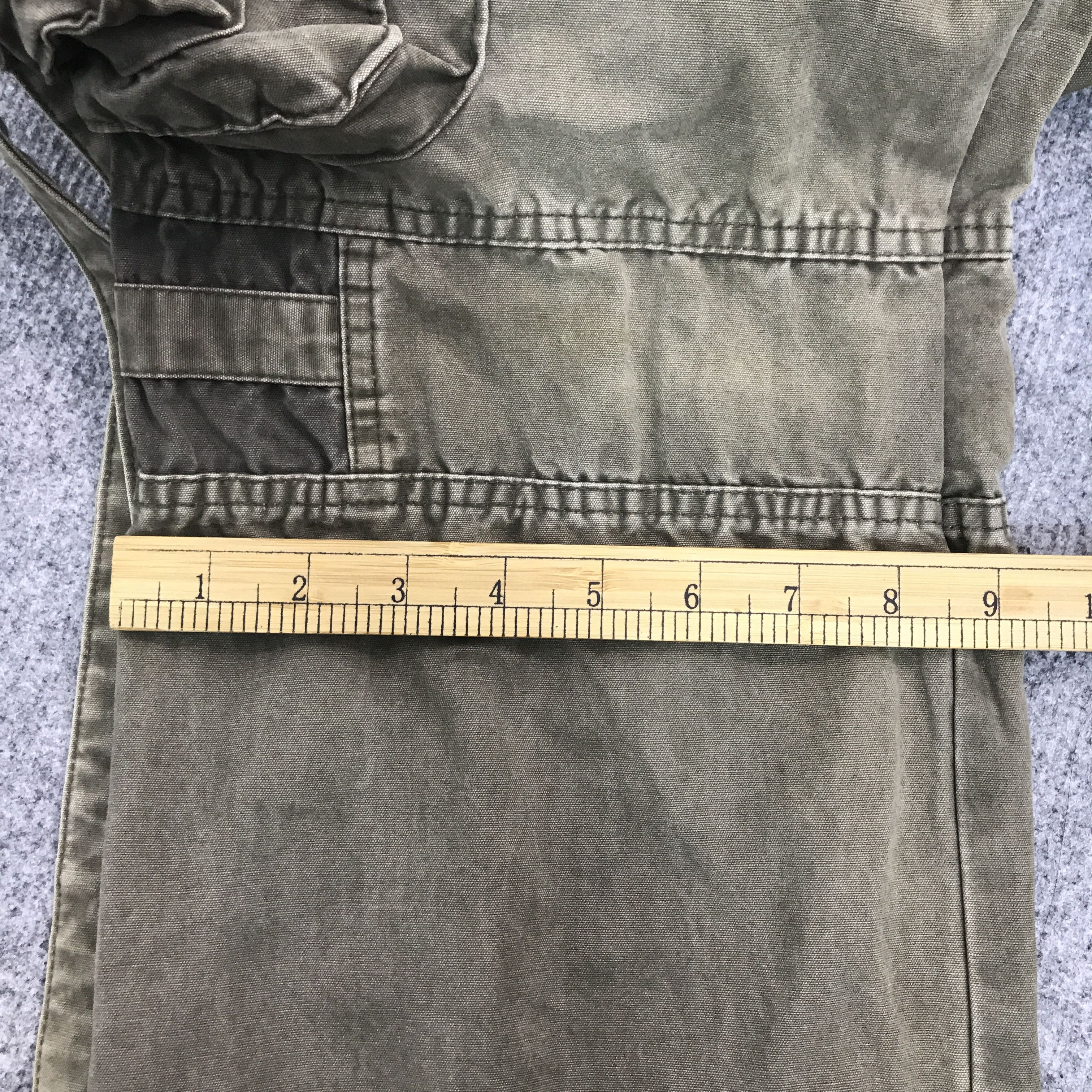 Japanese Brand baggy blue luis Cargo tactical pocket pants Size US 28 / EU 44 - 9 Thumbnail