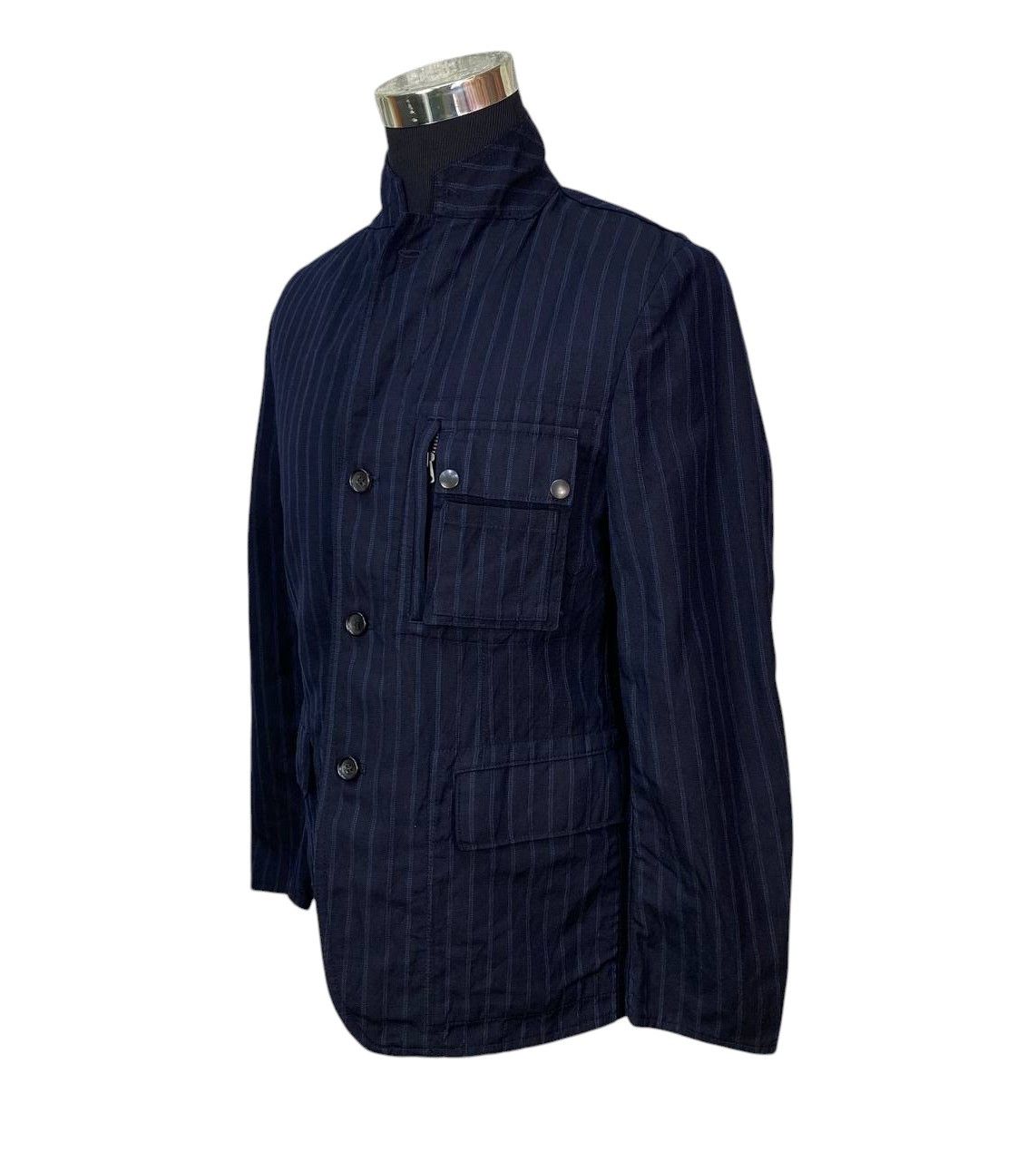 Comme des Garcons AD2007 COMME DES GARCON PINSTRIPED CHORE JACKET Size US S / EU 44-46 / 1 - 5 Thumbnail