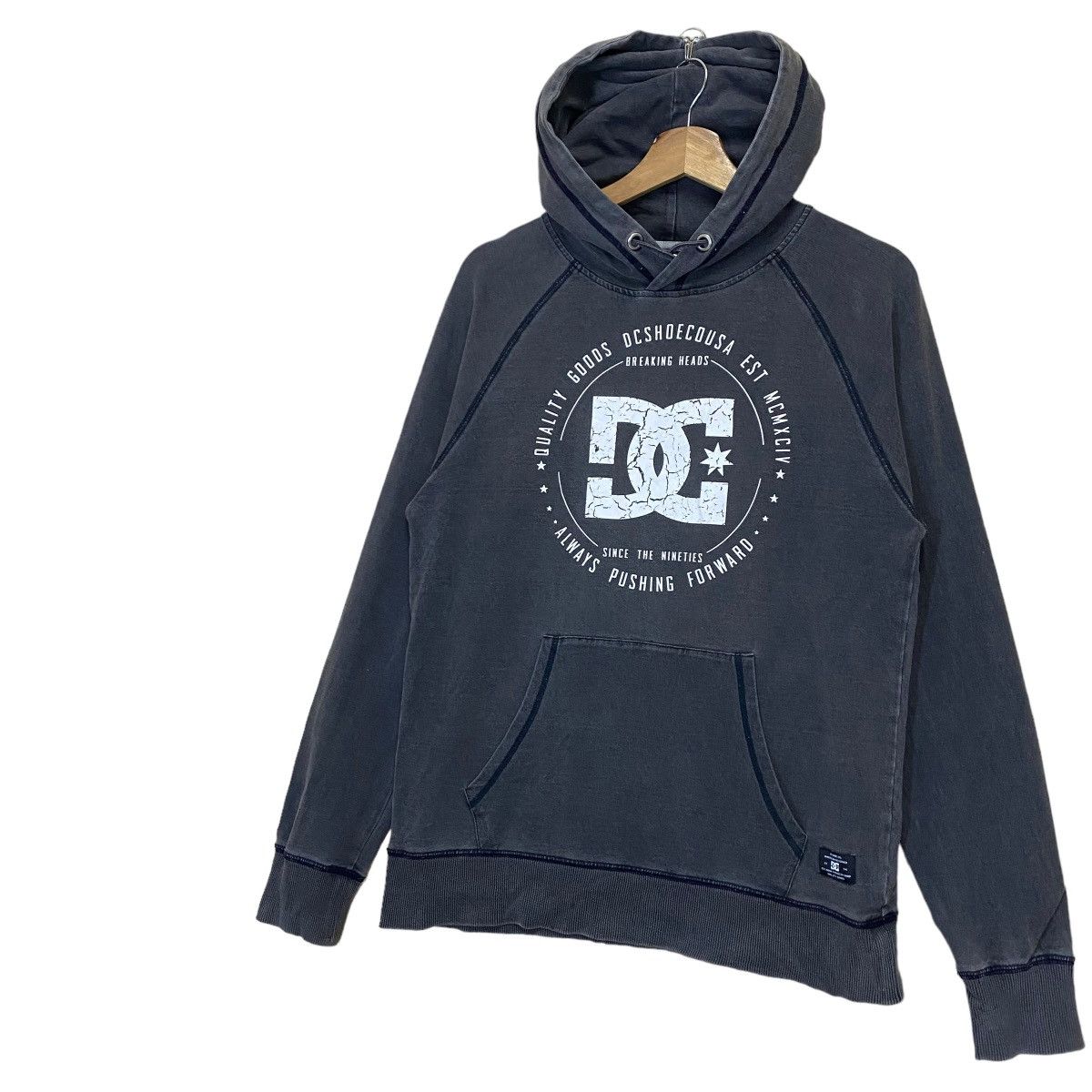 DC Dc Shoe Co Big Logo Pullover Hoodies Size M Size US M / EU 48-50 / 2 - 3 Thumbnail