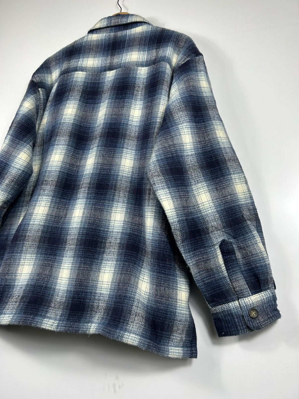 Flannel ⚡️Vintage Collins International Flannel Chore Shirt Jacket Size US L / EU 52-54 / 3 - 15 Thumbnail
