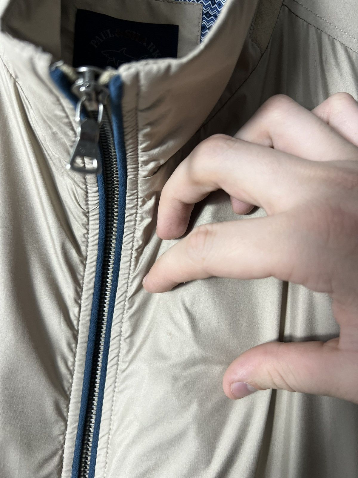 Paul & Shark Paul & Shark Yachting Bomber Beige Jacket – Size XL Rare Size US XL / EU 56 / 4 - 18 Thumbnail