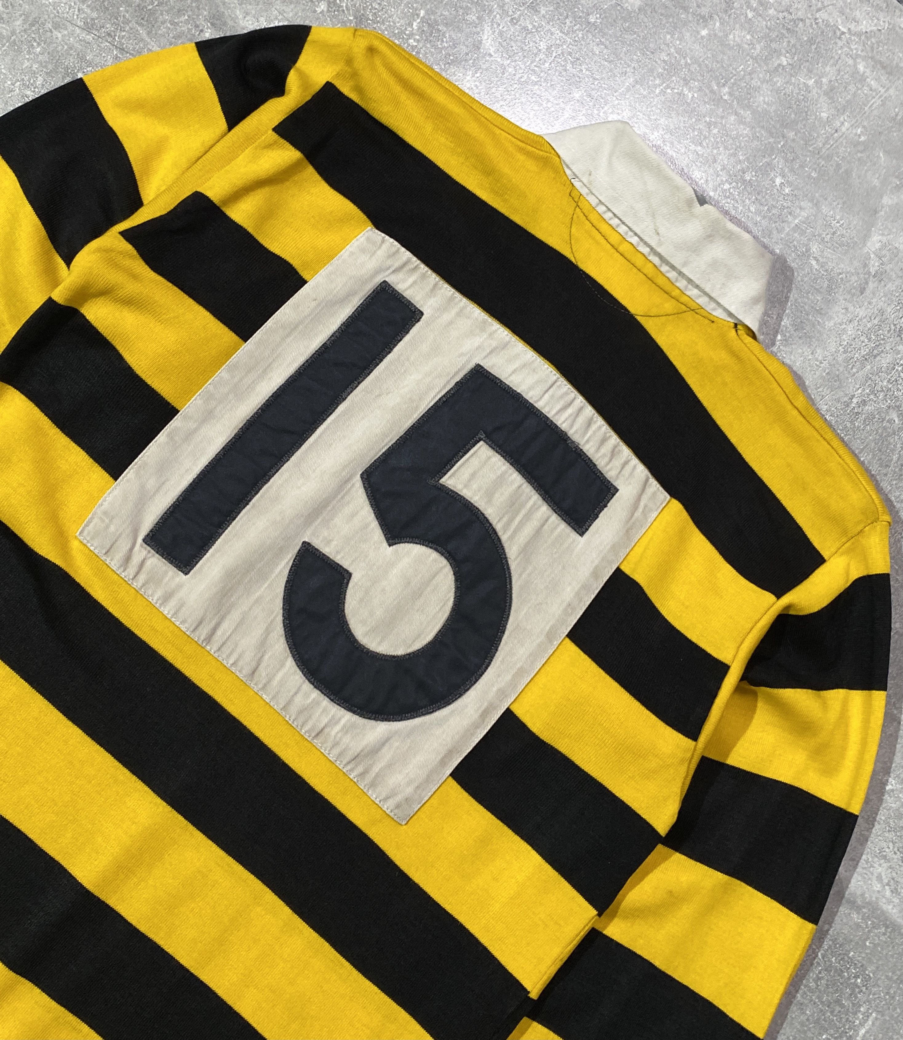 Vintage Vintage 60s Classic Rugby #15 Long Sleeve Shirt Size US M / EU 48-50 / 2 - 8 Thumbnail
