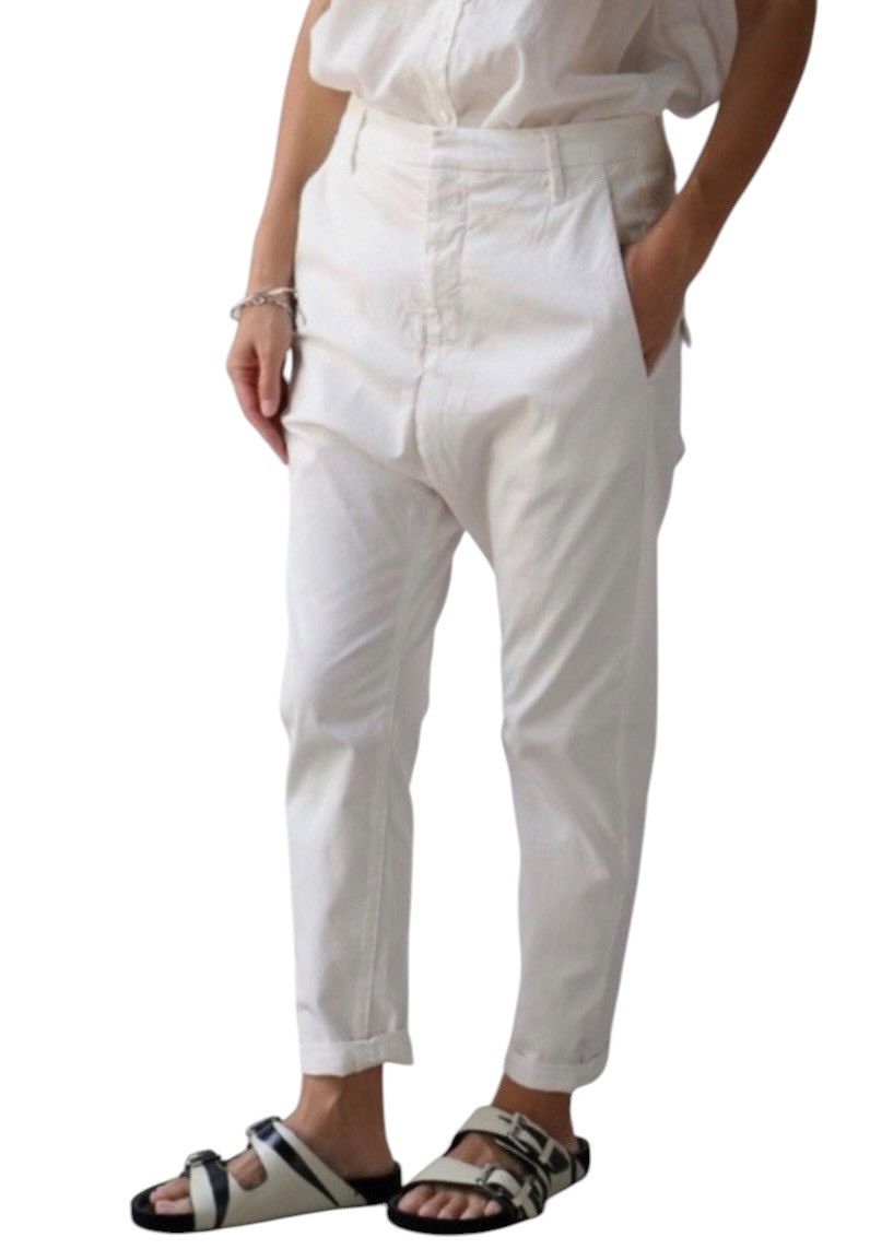 NILOS Nili Lotan Paris Pants Tribeca Design Drop Crotch Pants Size US 30 / EU 46 - 2 Thumbnail