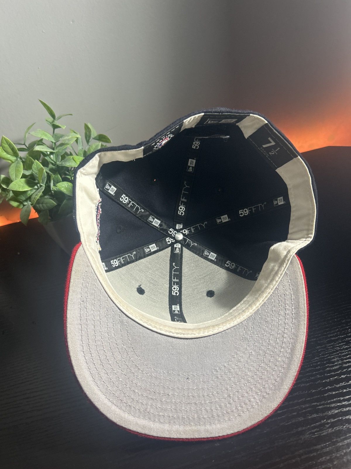 Hat Club × Vintage ATLANTA BRAVES CLASSIC FITTED HAT SIZE 1/2 Size ONE SIZE - 5 Thumbnail