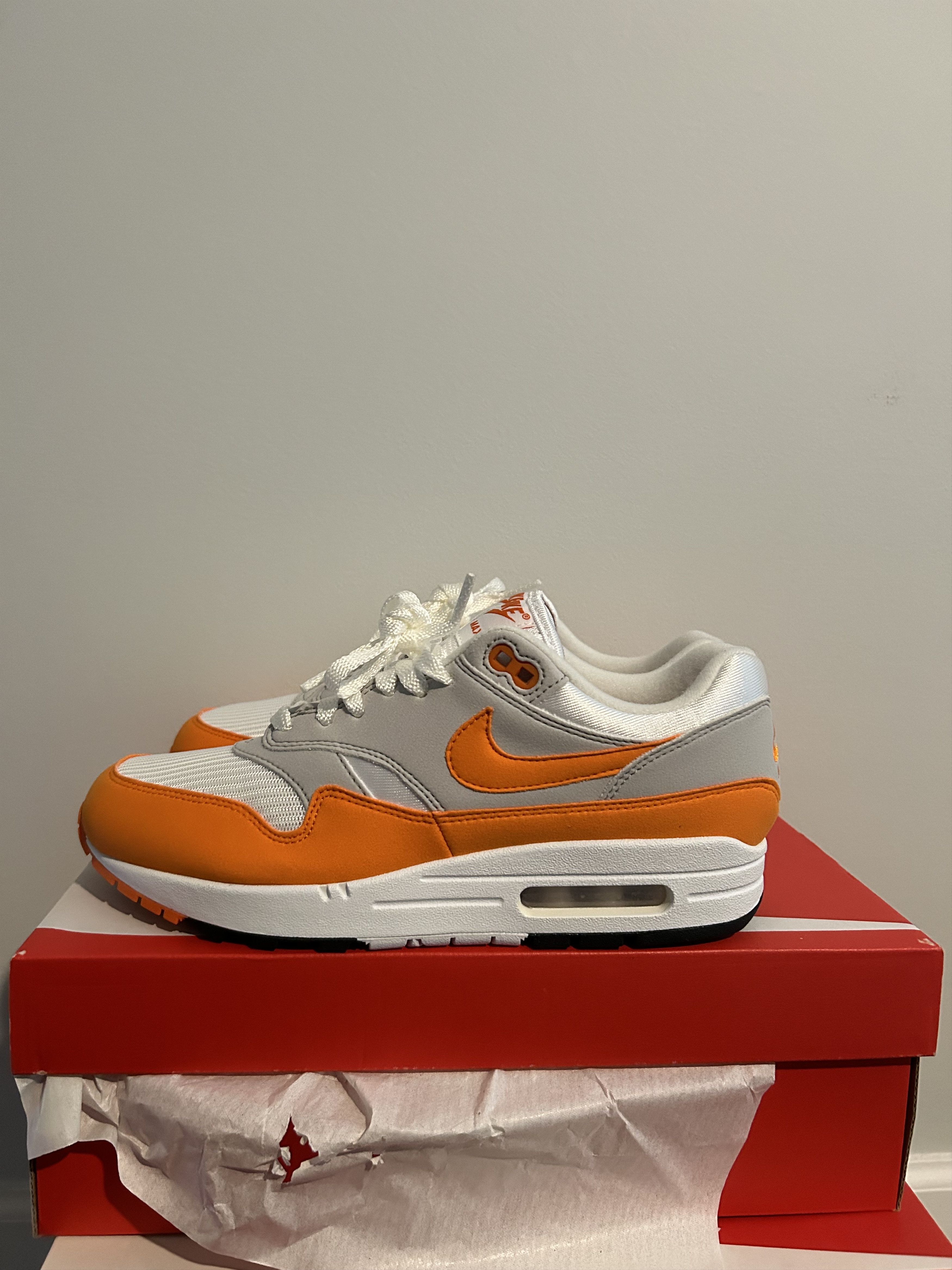 Nike Nike Air Max 1 Anniversary Orange *BRAND NEW* Size US 7.5 / EU 40-41 - 1 Thumbnail