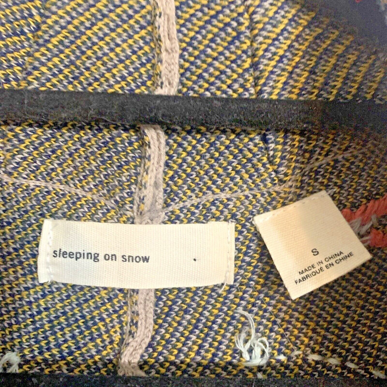 Anthropologie Anthropologie Sleeping Snow Folklore Embroidered Cardigan Sz Size S / US 4 / IT 40 - 2 Thumbnail