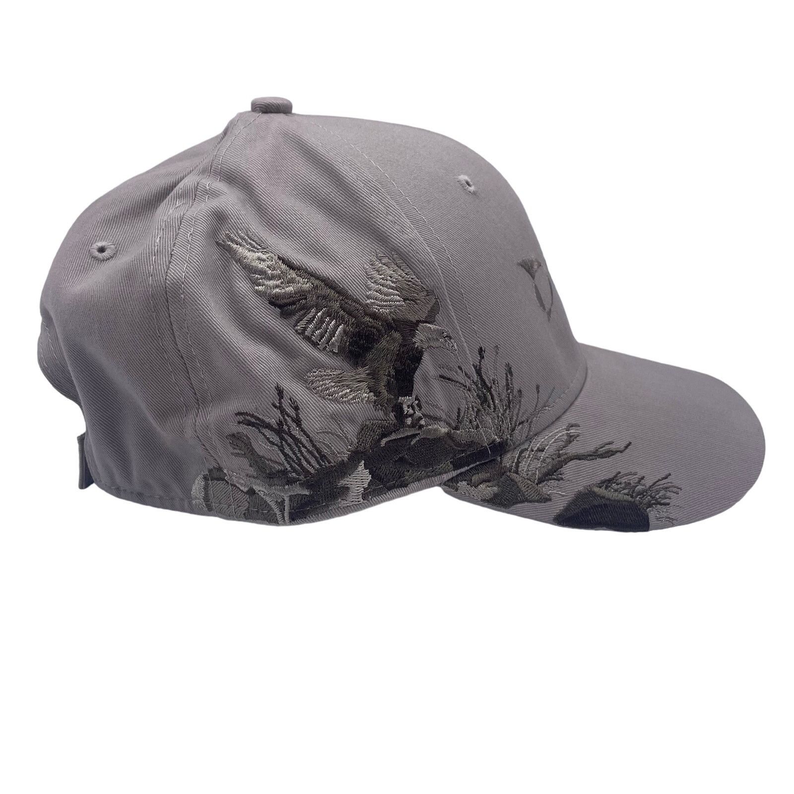 Other Dri Duck Metal Wildlife Series Hat Eagle Adjustable Taupe Size ONE SIZE - 2 Thumbnail