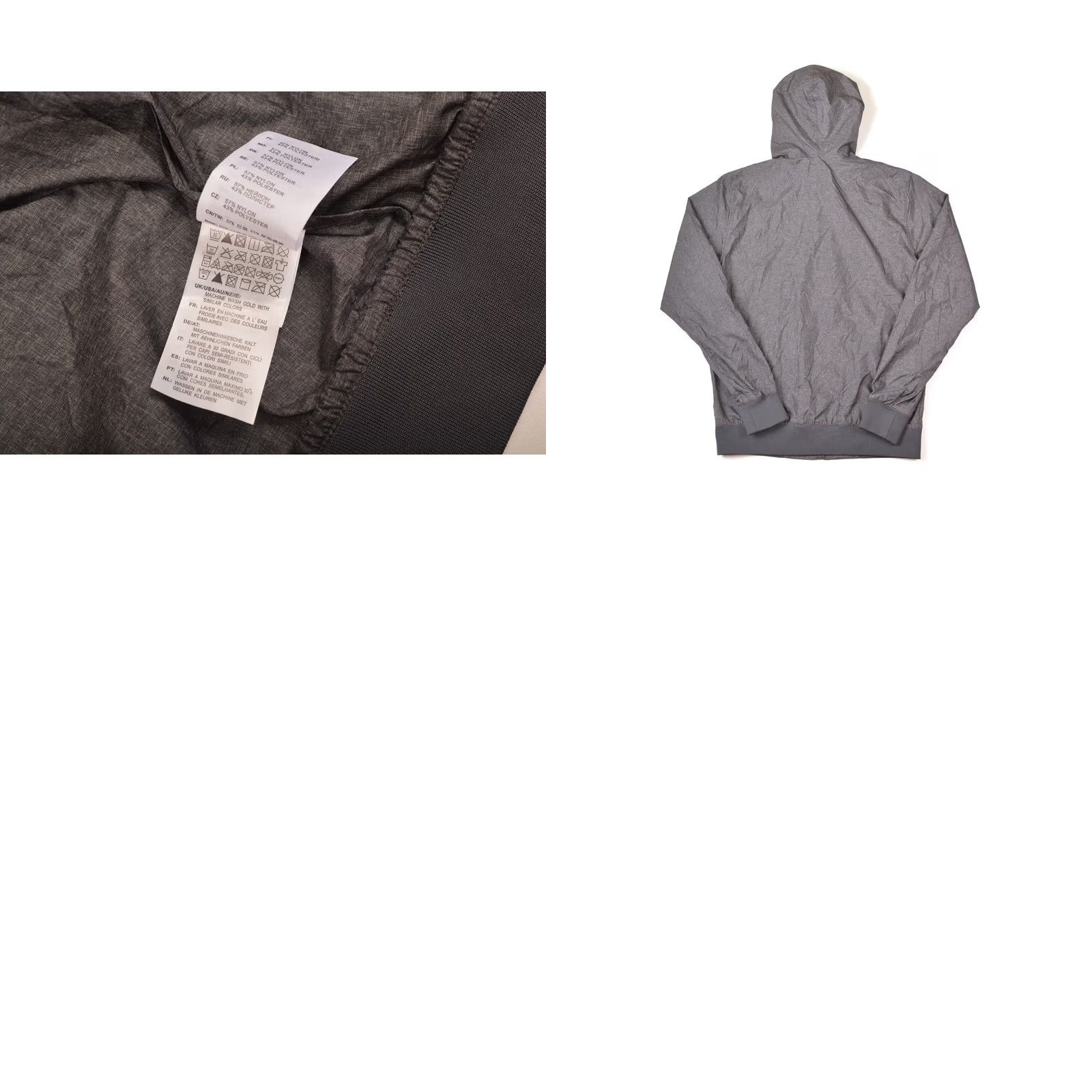 Carhartt Carhartt Stone Jacket Gray Full-Zip Windbreaker Jacket S Men Size Gray Windbreaker Full Zip Carhartt Stone Jacket Matted Gray S Men's Jacket Size US S / EU 44-46 / 1 - 8 Thumbnail