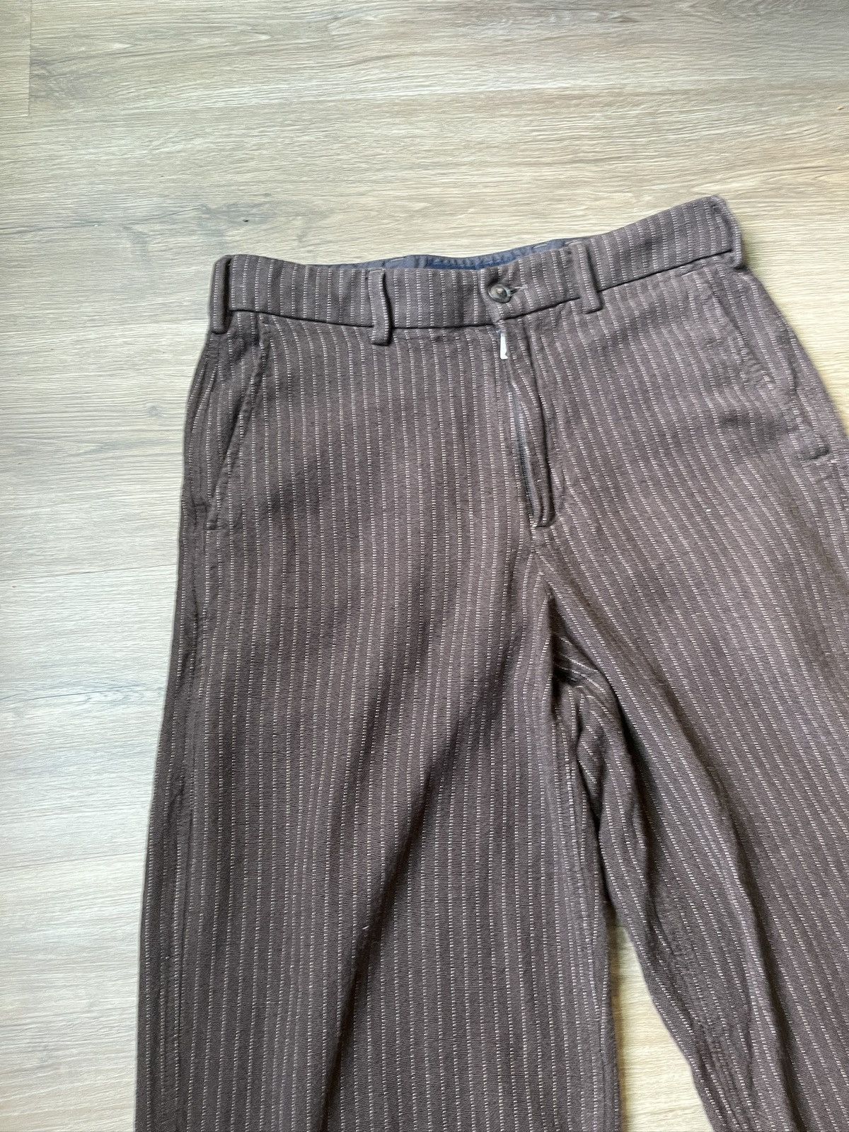 Abercrombie & Fitch Baggy Pinstripe Pants 30x30 Size US 30 / EU 46 - 2 Thumbnail