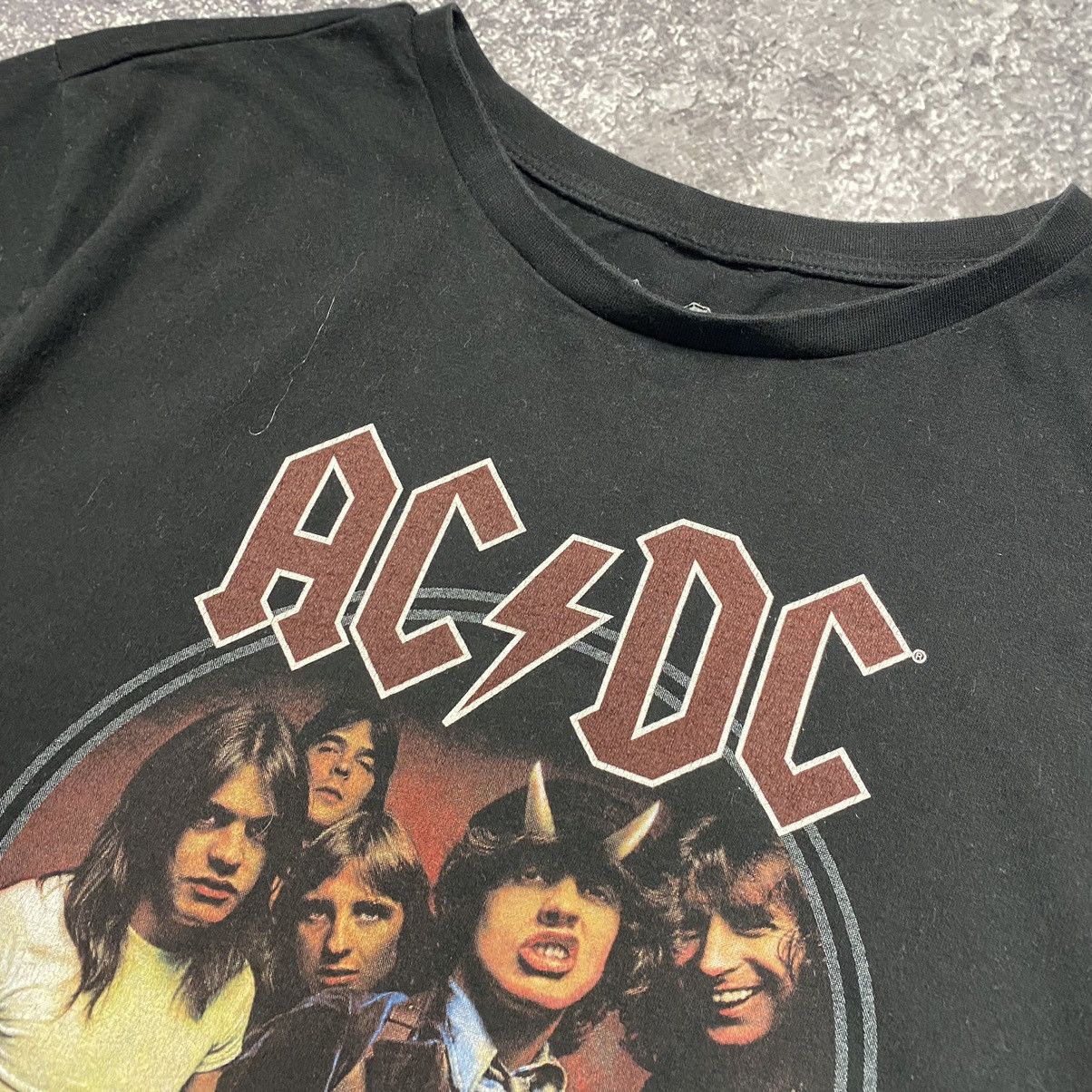 Band Tees × Vintage Vintage AC/DC All peoples big logo rock band tee Size US L / EU 52-54 / 3 - 3 Thumbnail