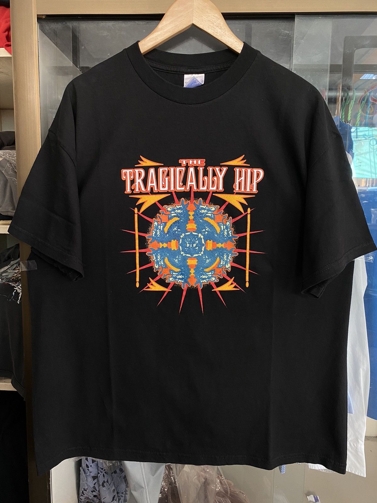 Band Tees × Vintage The Tragically Hip 2006 Tour Vintage Shirt Size US XL / EU 56 / 4 - 2 Thumbnail