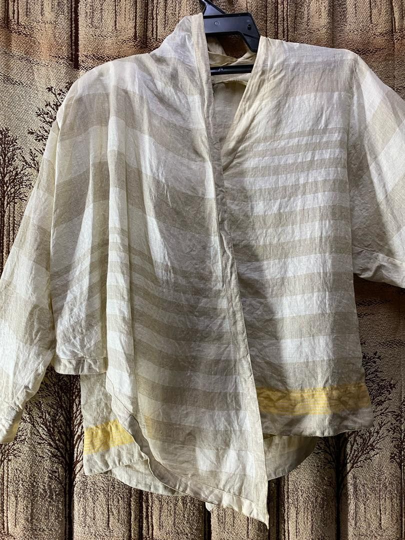 Versace Vintage 80s🔥 Gianni Versace Button stripe - Pocho style Size M / US 6-8 / IT 42-44 - 3 Thumbnail