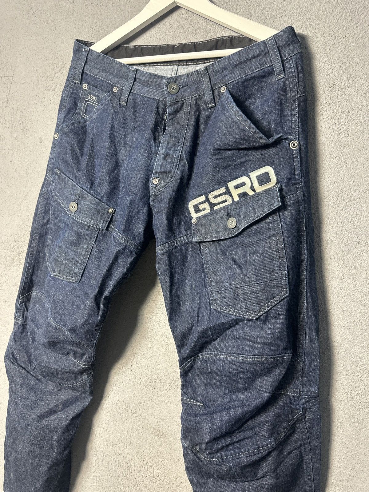 G-Star G Star Storm Elwood 5620 Loose State Embro W34/L34 Jeans Size US 34 / EU 50 - 2 Thumbnail