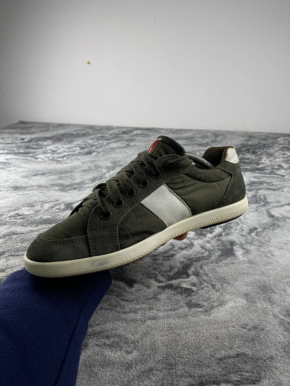 Prada Prada Nylon Sneakers Women Size 38 Green Size US 8 / IT 38 - 4 Thumbnail