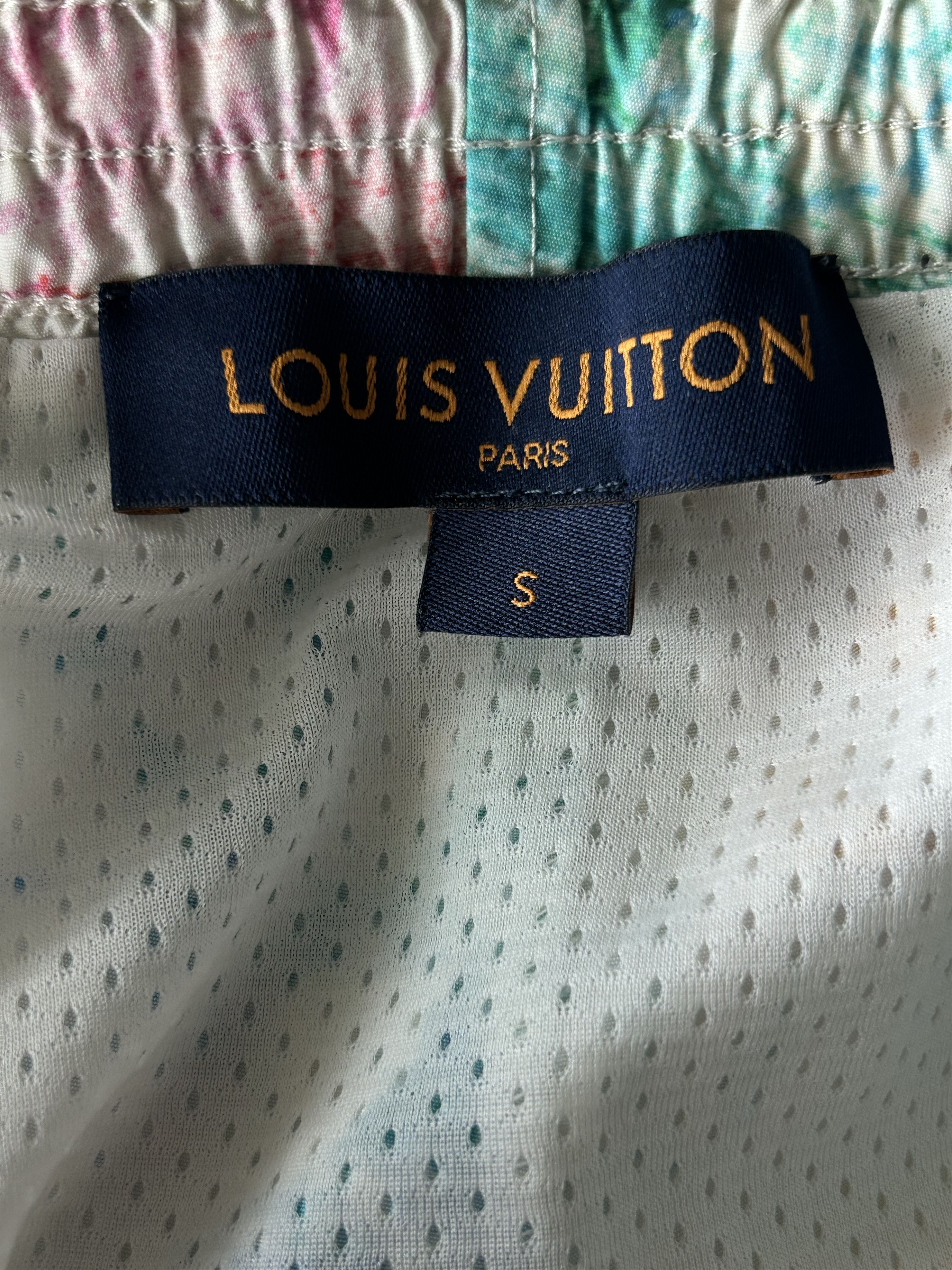Louis Vuitton Louis Vuitton White Multicolor Pastel Monogram Swimshorts Size US 30 / EU 46 - 3 Thumbnail