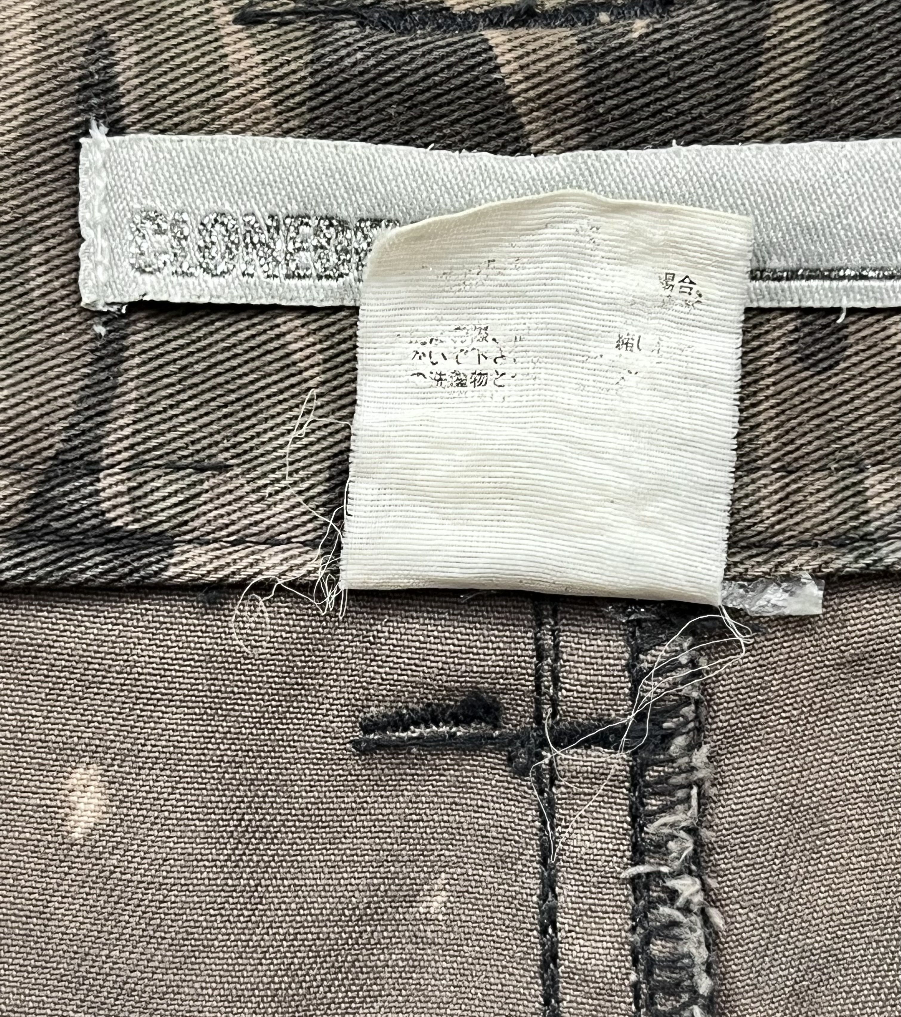Japanese Brand 🔥TIGER STRIPES Seditionaries Punk Chain Bondage FLARE Pants Size US 29 - 17 Thumbnail