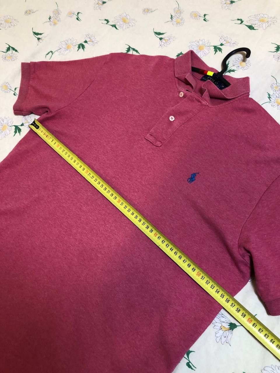 Polo Ralph Lauren Mens Polo Ralph Lauren Red Slim Polo Shirt Button Down Size US M / EU 48-50 / 2 - 9 Thumbnail