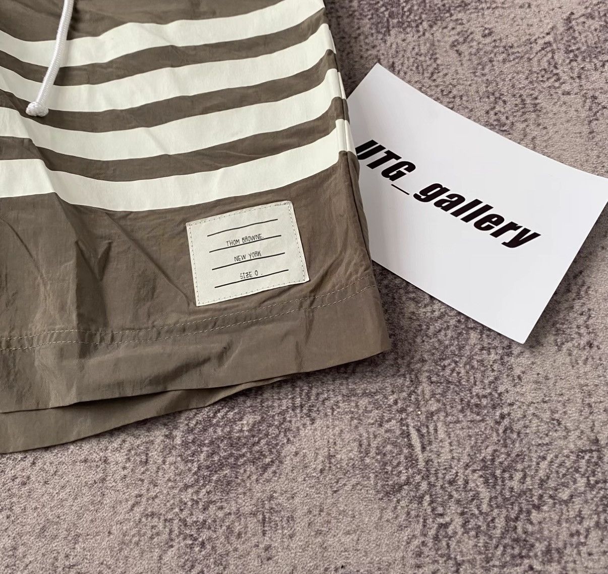 Thom Browne Thom Browne Striped Drawstring Casual Shorts Size US 32 / EU 48 - 3 Thumbnail