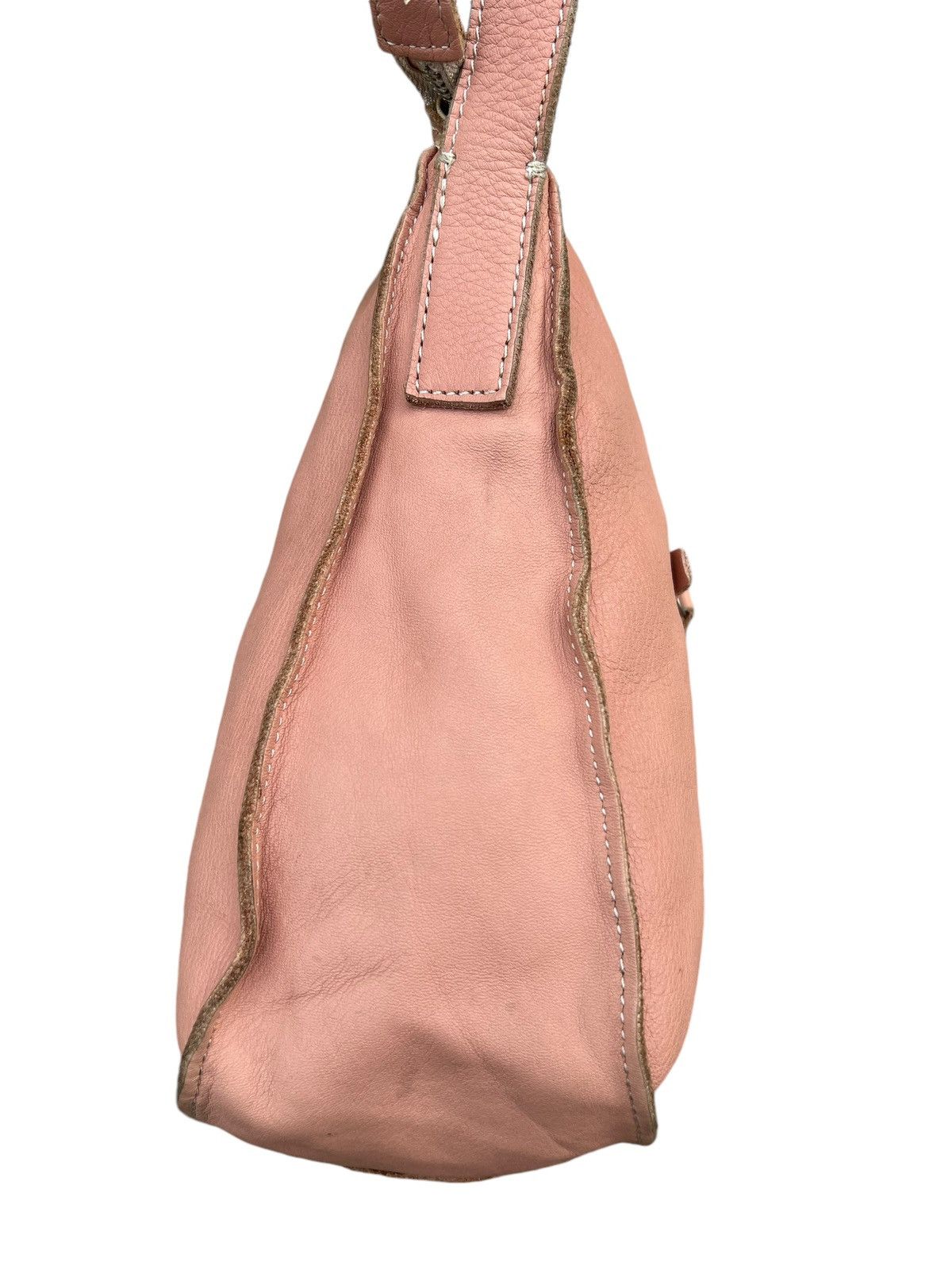 Leather Vintage Margaret Howell Scratches Patina Cowhide Leather Bag Size ONE SIZE - 11 Thumbnail