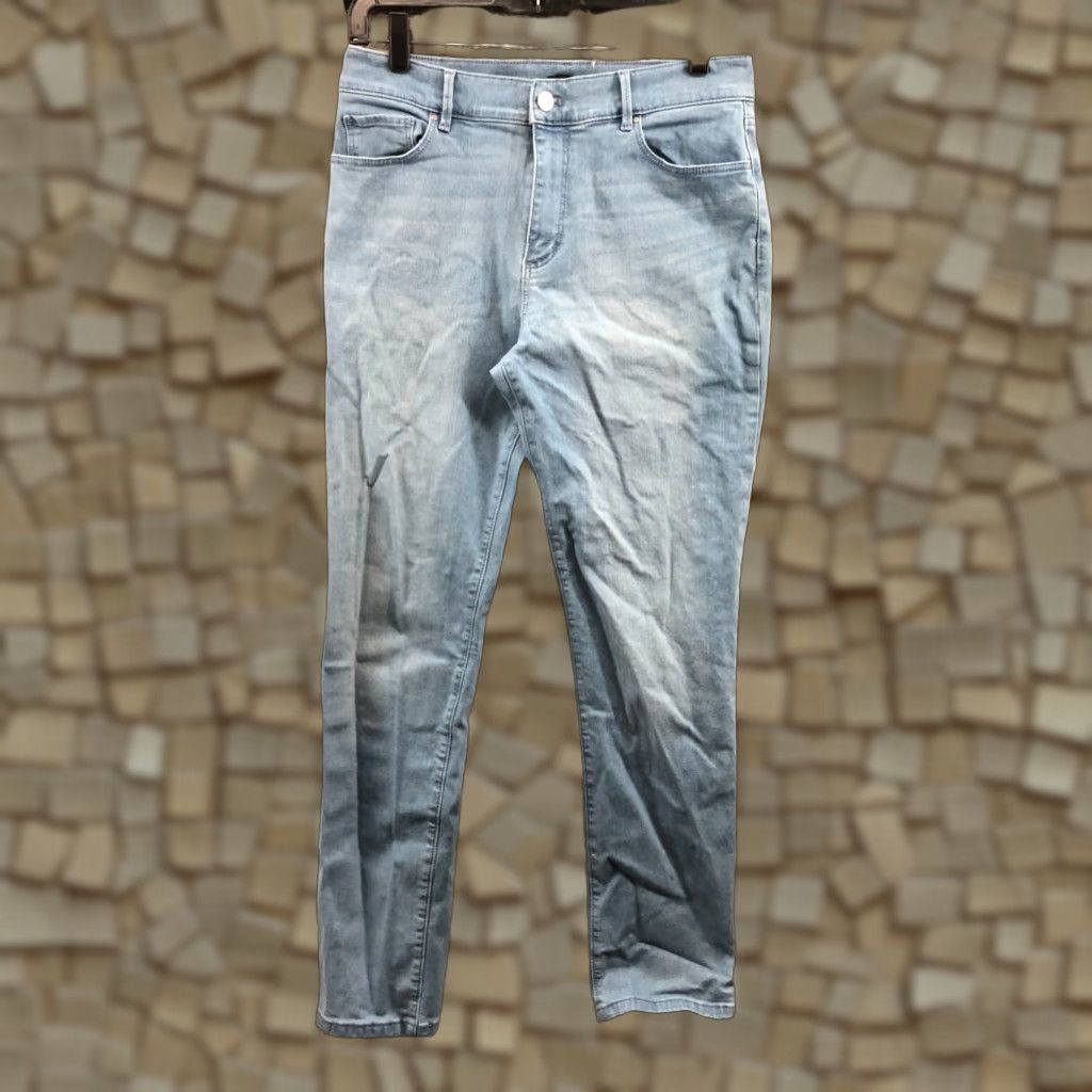 Ann Taylor Ann Taylor Factory Skinny Jeans Womens Size 6 Medium Wash Blue Size 28" / US 6 / IT 42 - 1 Thumbnail