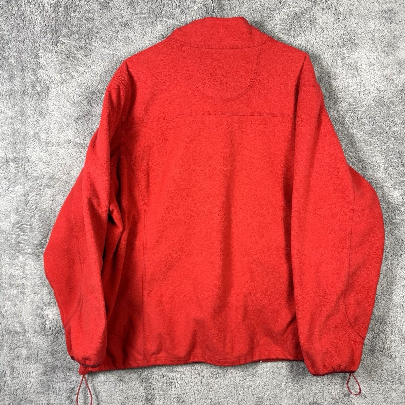 Vintage L.L. Bean Jacket Womens 3X Fleece Polartec Full Zip Synch Waist Outdoor Hike Red 0GCG2 Mens Womens Girls Boys Size XXL / US 16-18 / IT 52-54 - 8 Thumbnail