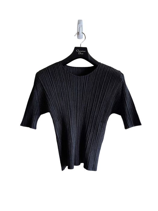 Pleats Please Issey Miyake Basics Scoop-Neck T-Shirt