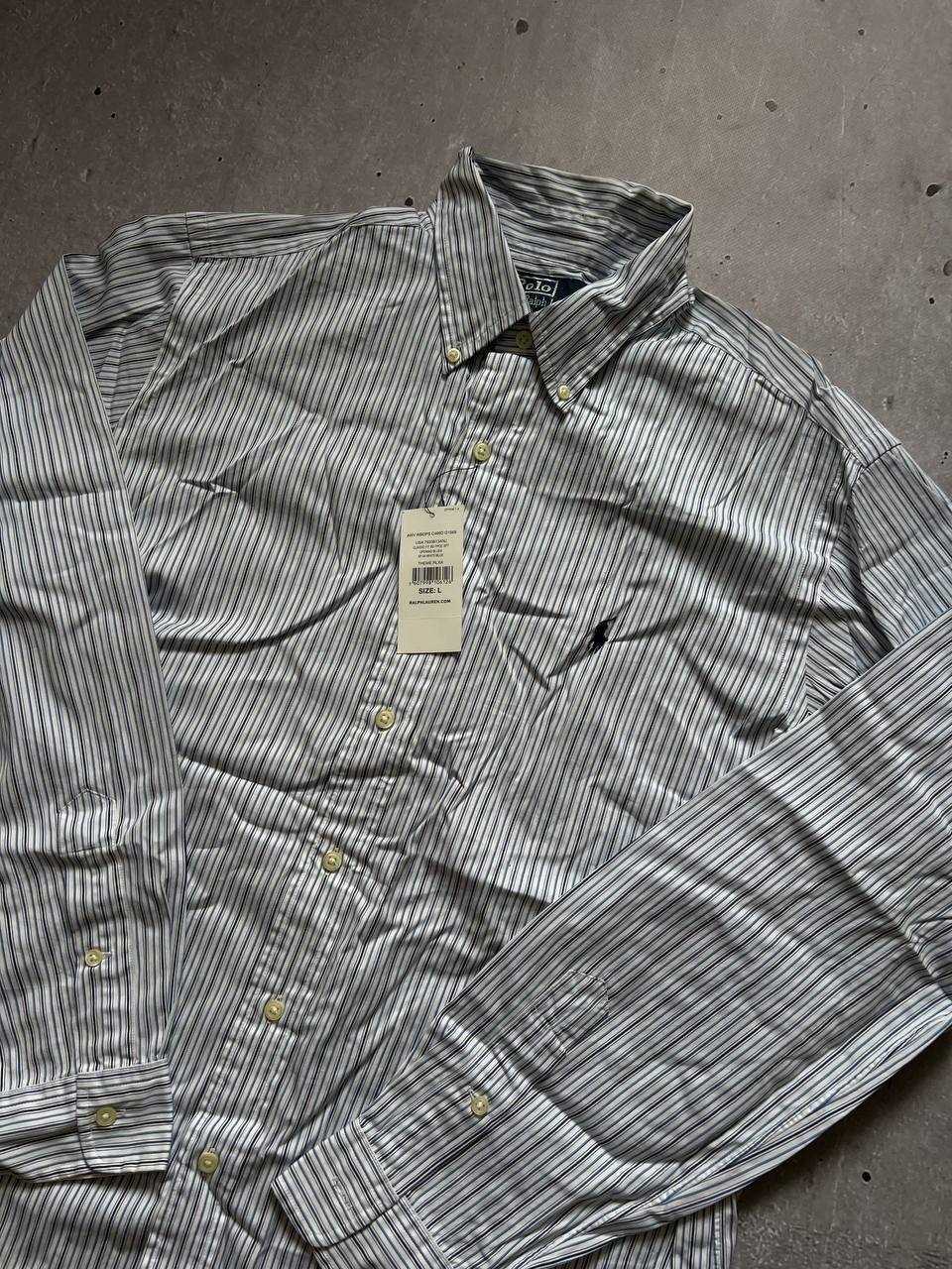 Polo Ralph Lauren Men's long-sleeved button-down shirt POLO RALPH LAUREN, L Size US L / EU 52-54 / 3 - 2 Thumbnail