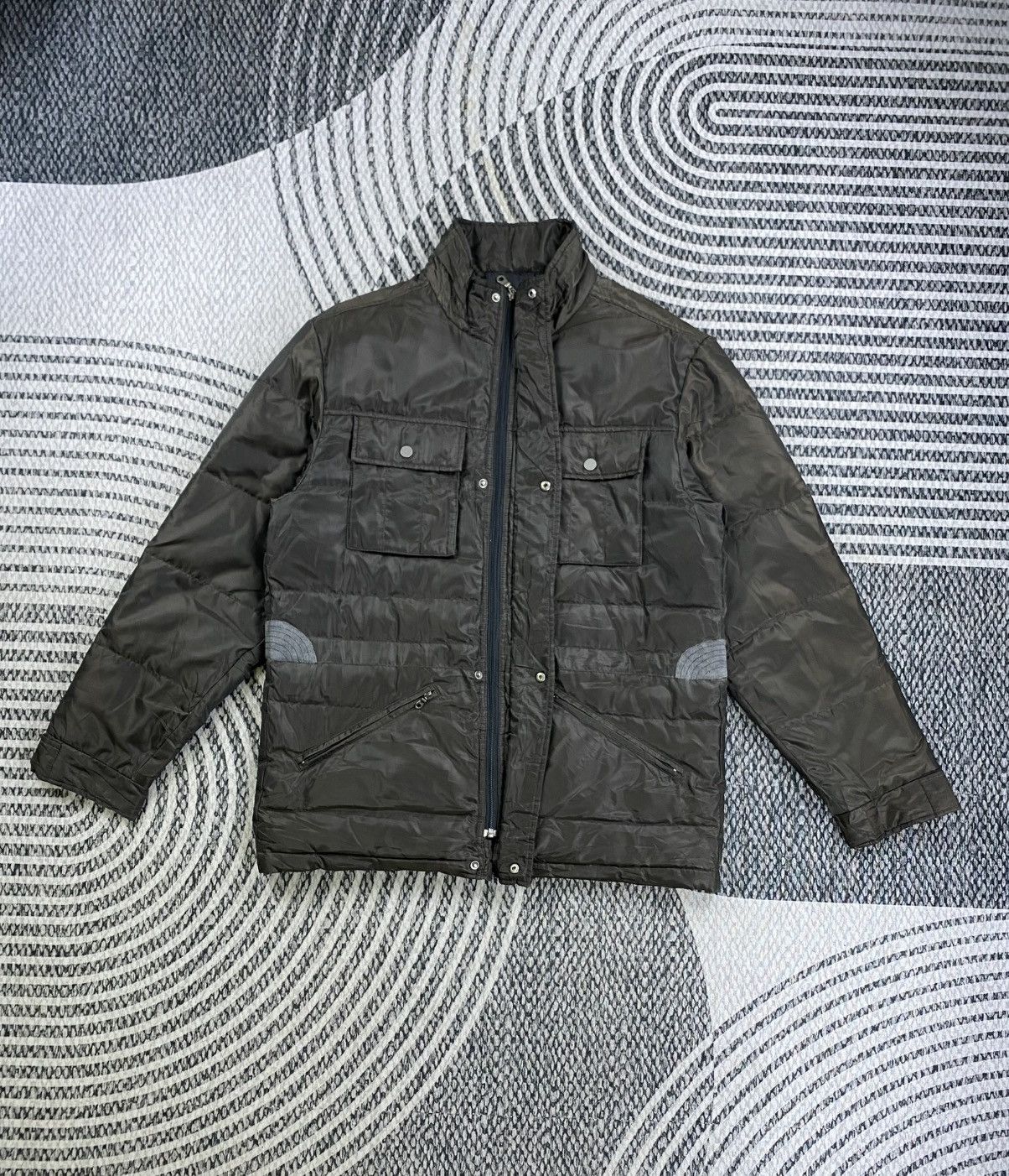 Kansai Yamamoto Vintage Kansai Jeans Brown Down Jacket Size US L / EU 52-54 / 3 - 5 Thumbnail