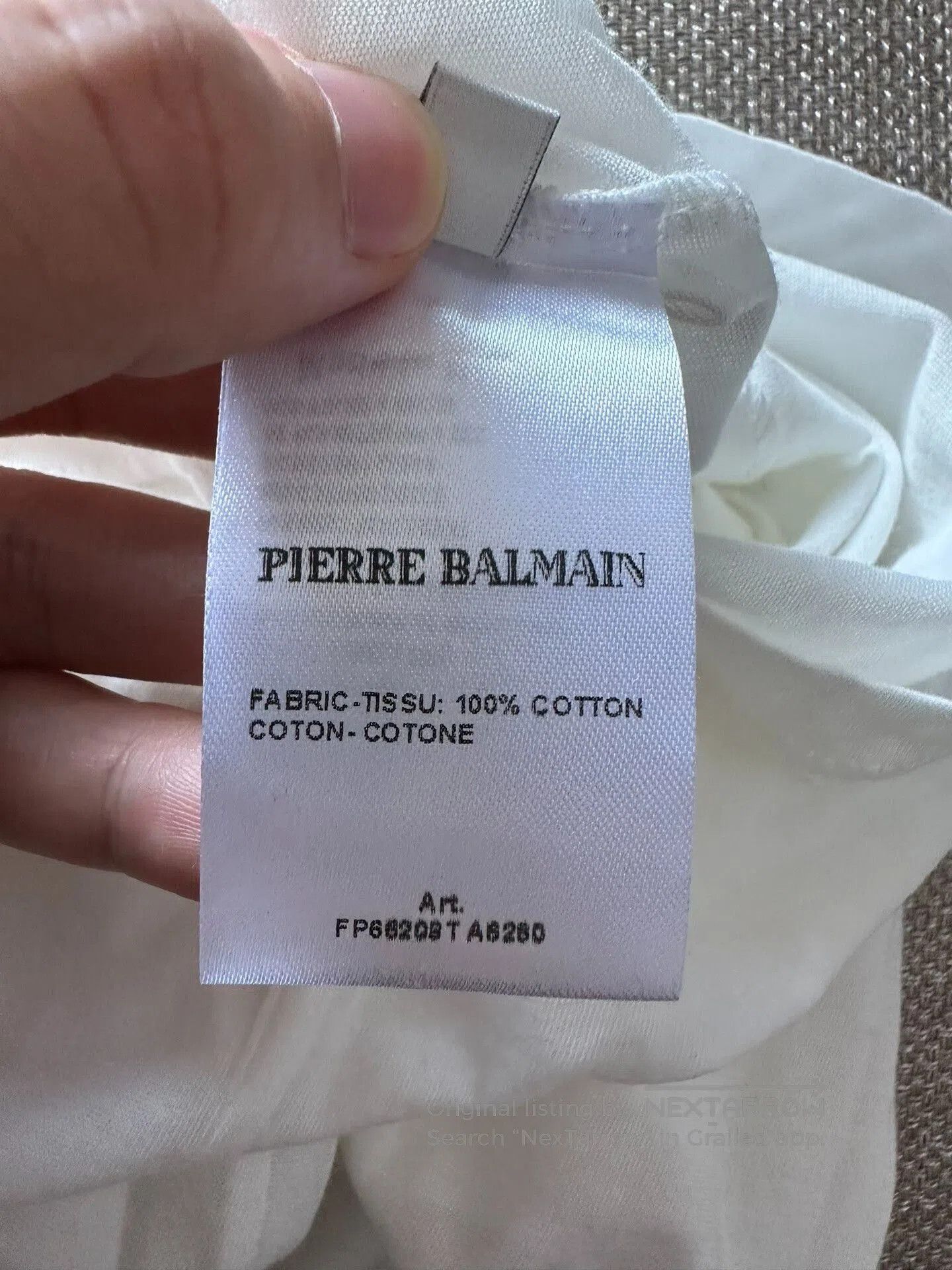 Pierre Balmain Pierre Balmain Baroque Women's Short Sleeve Tee. Size XS / US 0-2 / IT 36-38 - 6 Thumbnail