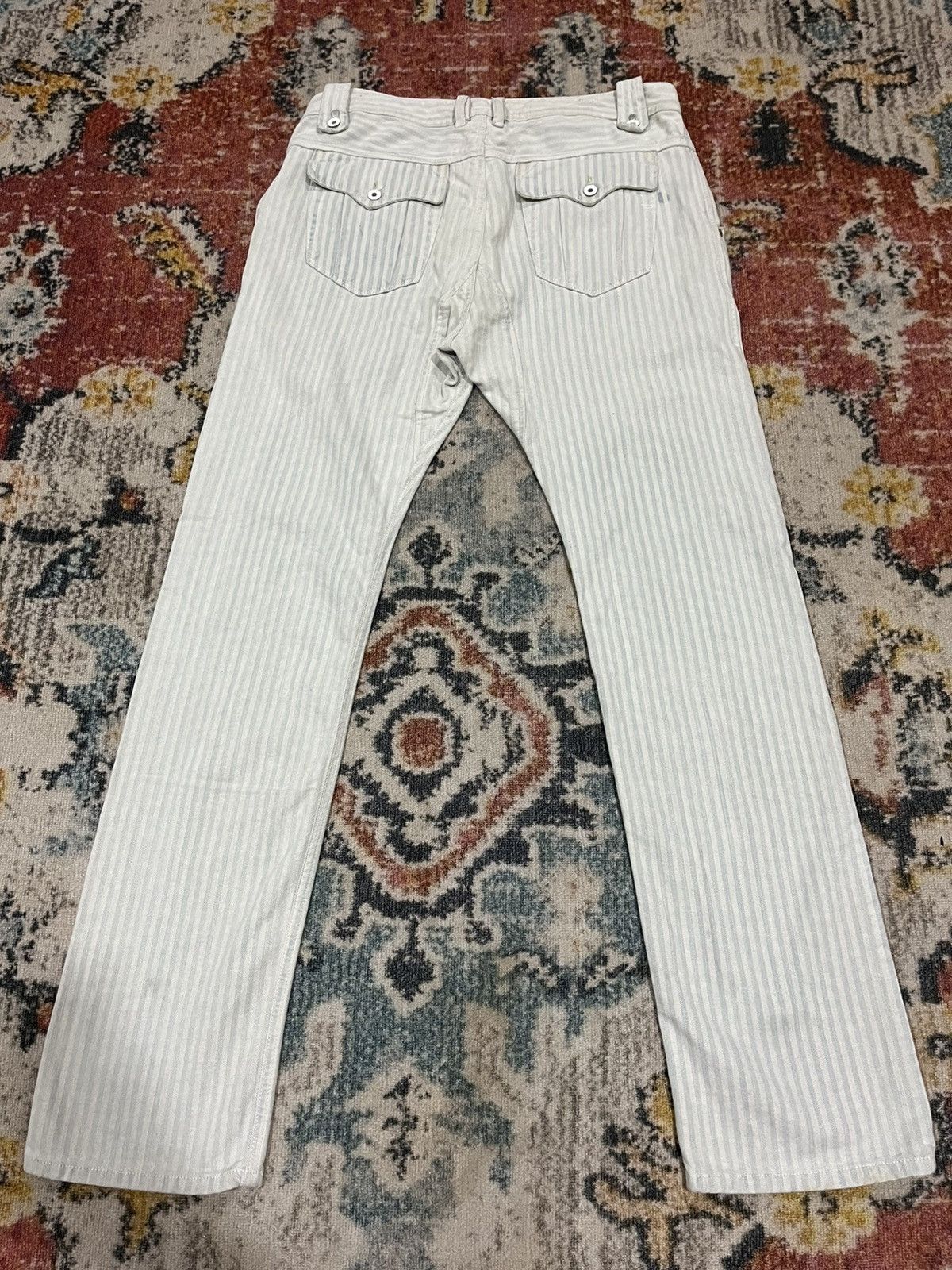 Diesel Slylow striped denim Size US 31 - 8 Thumbnail