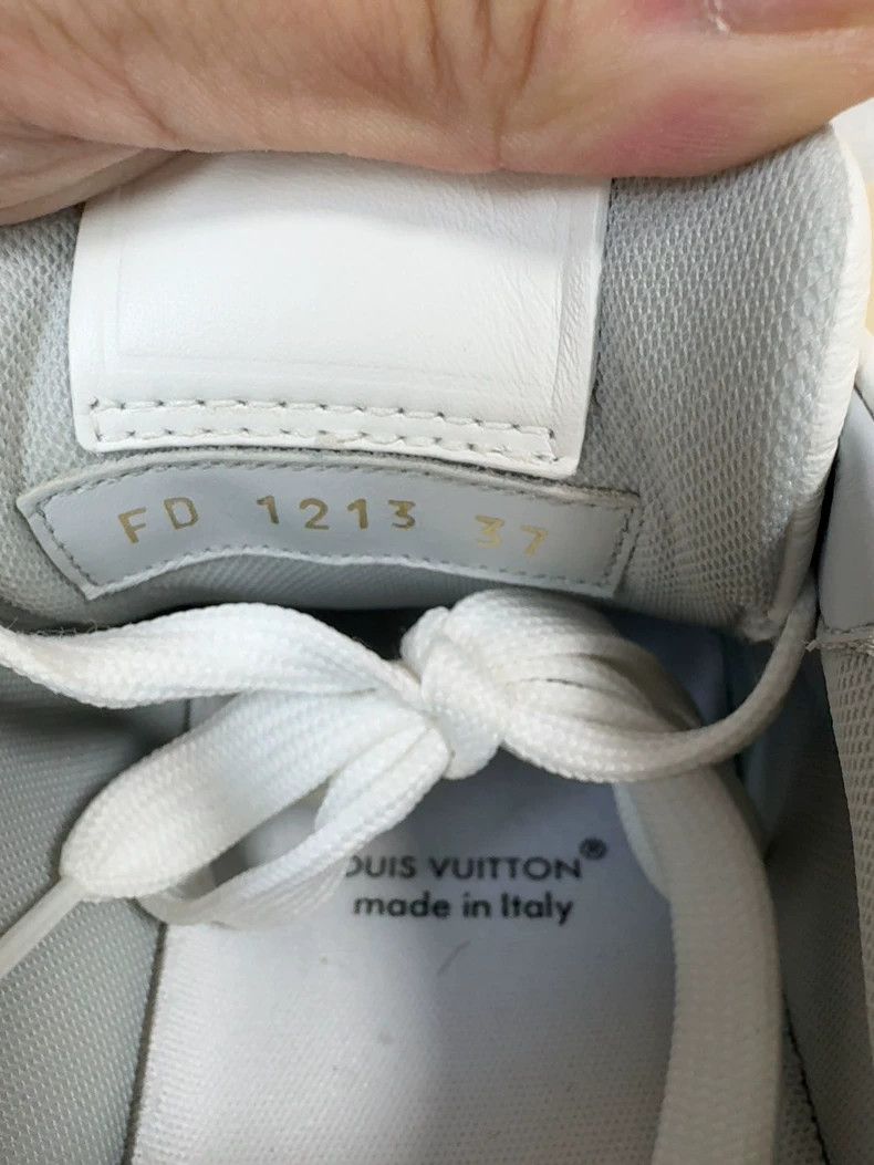 Louis Vuitton Louis Vuitton Trainer leather lace-up embossed low-cut fas Size US 6.5 / IT 36.5 - 6 Thumbnail