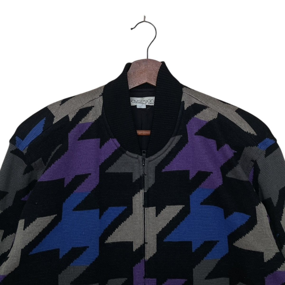 Japanese Brand × Vintage Vintage Gaygibson Wool Navajo Zipper Jacket 1990s Size US M / EU 48-50 / 2 - 3 Thumbnail
