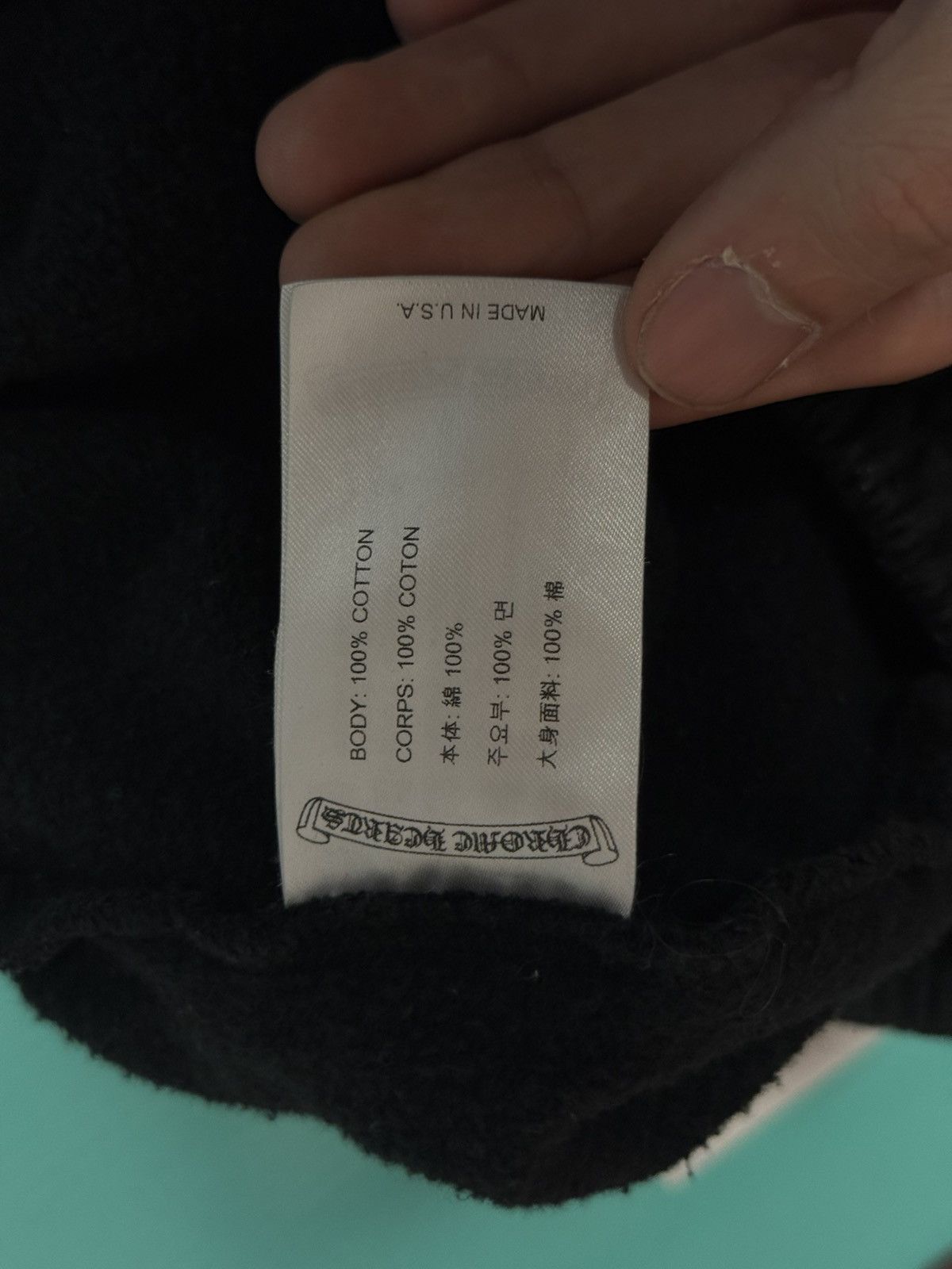 Chrome Hearts Chrome Hearts Website Exclusive Sweatpants Size L Black Size US 33 - 12 Thumbnail