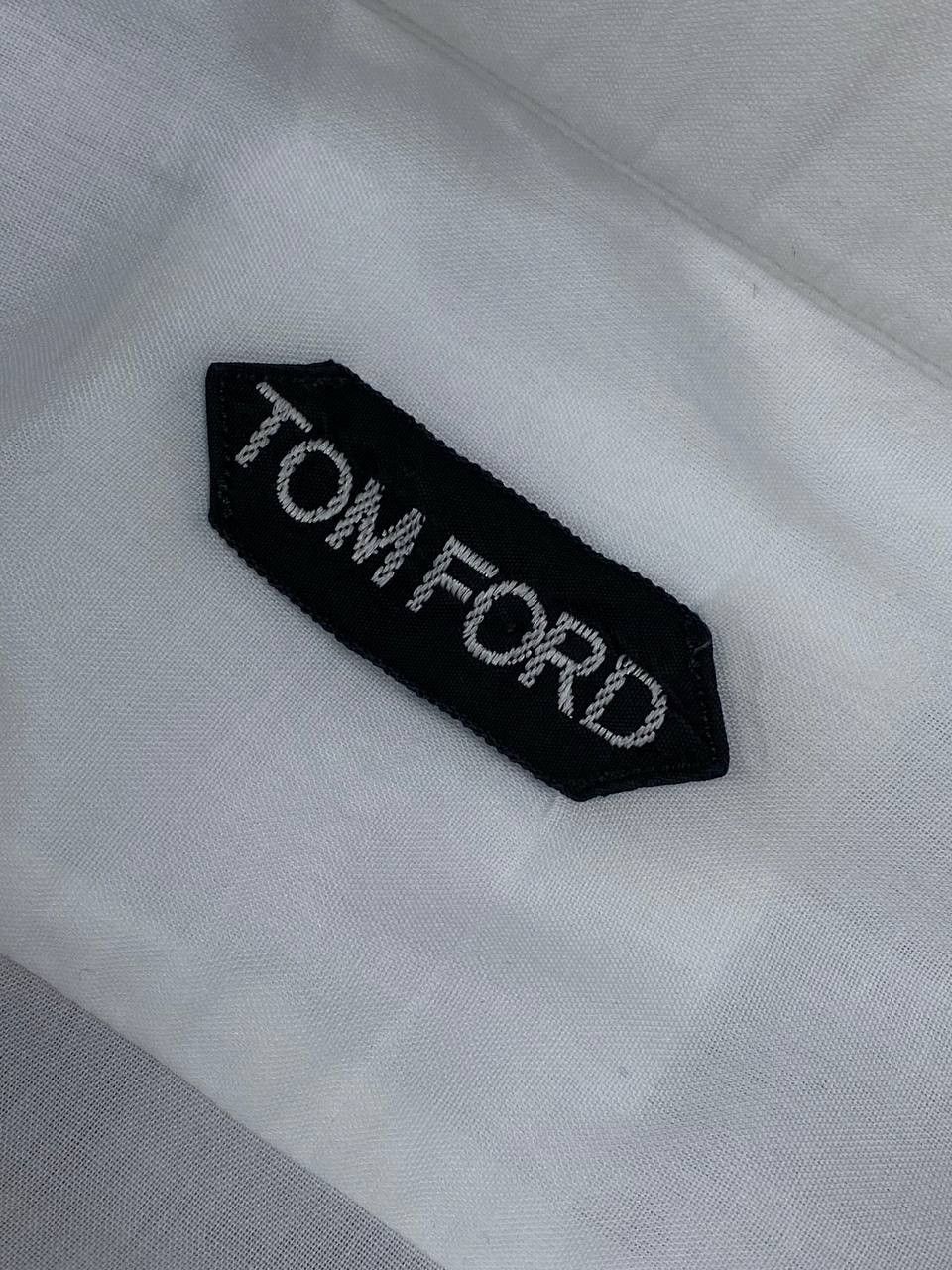 Tom Ford Tom Ford Сlassic Shirt Buttons Long Sleeve Size US XL / EU 56 / 4 - 8 Thumbnail