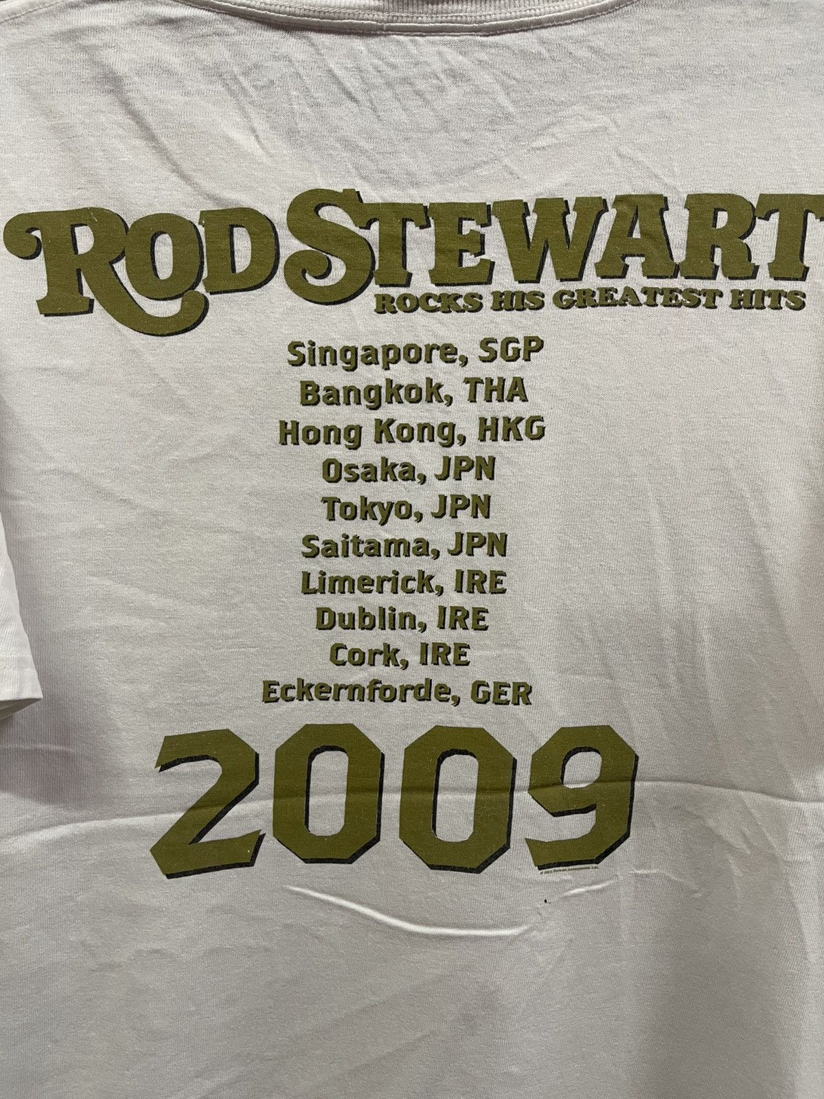 Vintage Vintage Y2K Rod Stewart Concert Tour🔥🔥🔥 Size US L / EU 52-54 / 3 - 6 Thumbnail