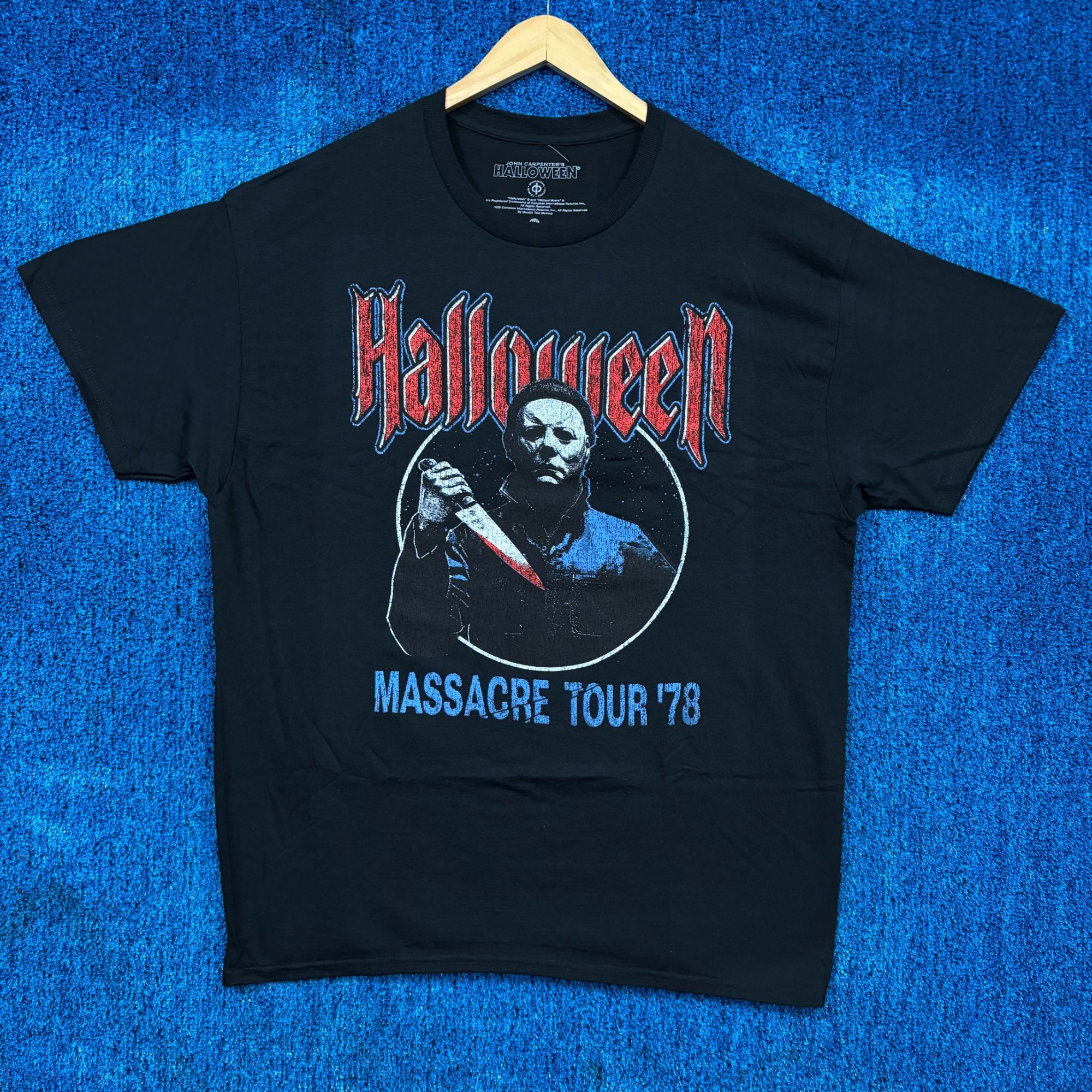 Other Halloween Michael Myers Massacre Tour 1978 Slasher Tee XL Size US XL / EU 56 / 4 - 1 Thumbnail