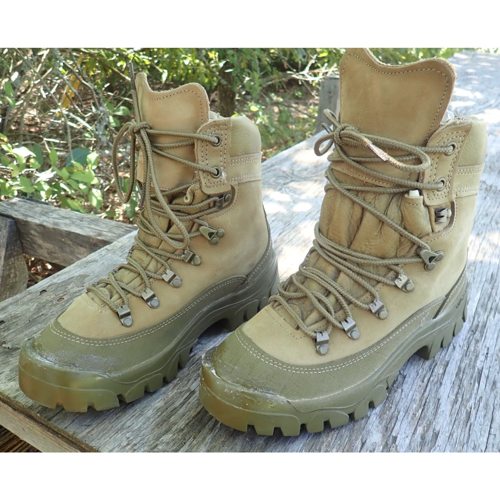 Vintage Belleville 950 Gore-Tex Hiking Boots Mens 5.5 Wide (Womens 7) Combat Military Size US 6 / IT 36 - 3 Thumbnail