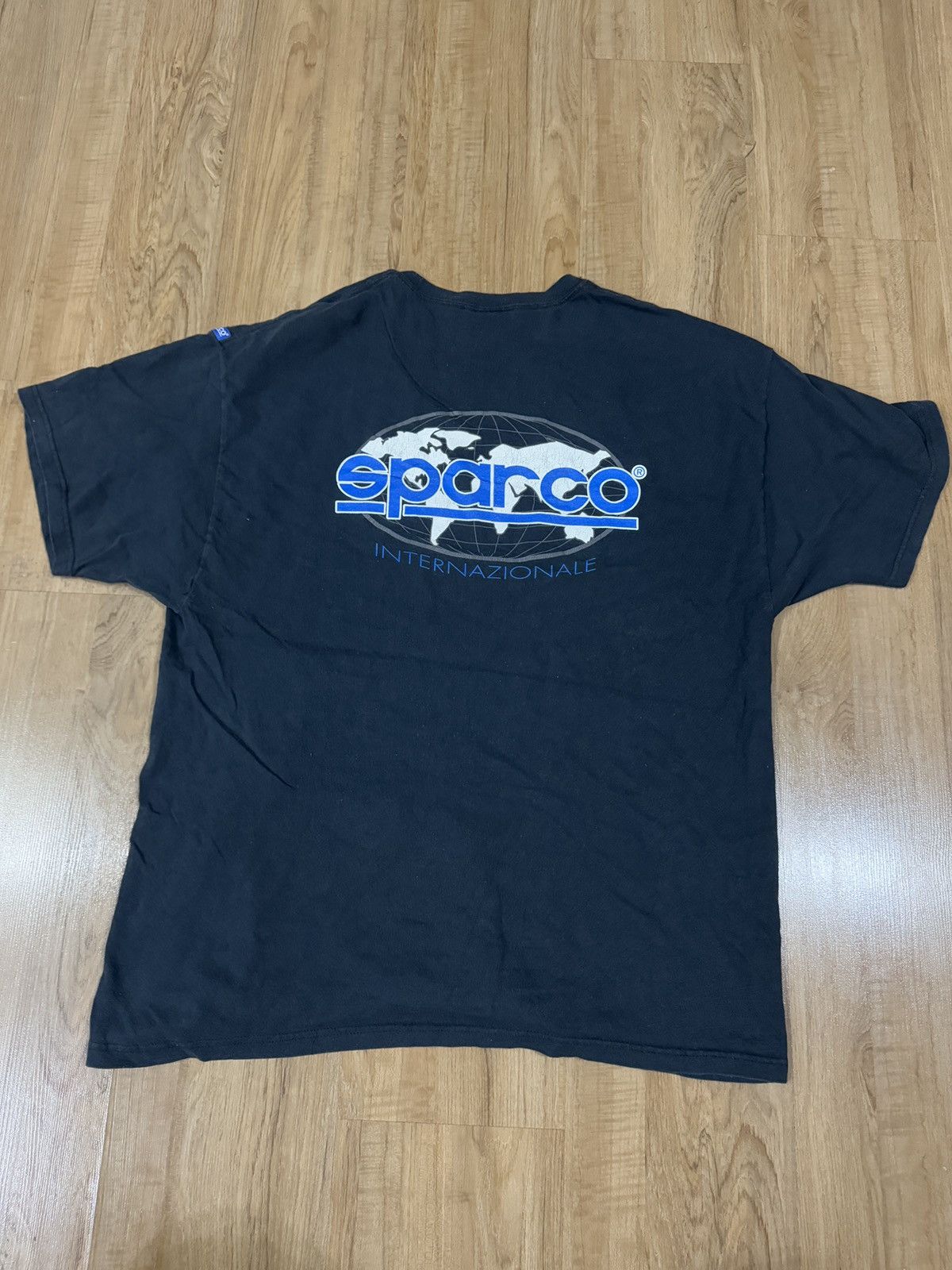 Other VINTAGE MADE IN USA SPARCO INTERNAZIONALE TSHIRT Size US XL / EU 56 / 4 - 6 Thumbnail
